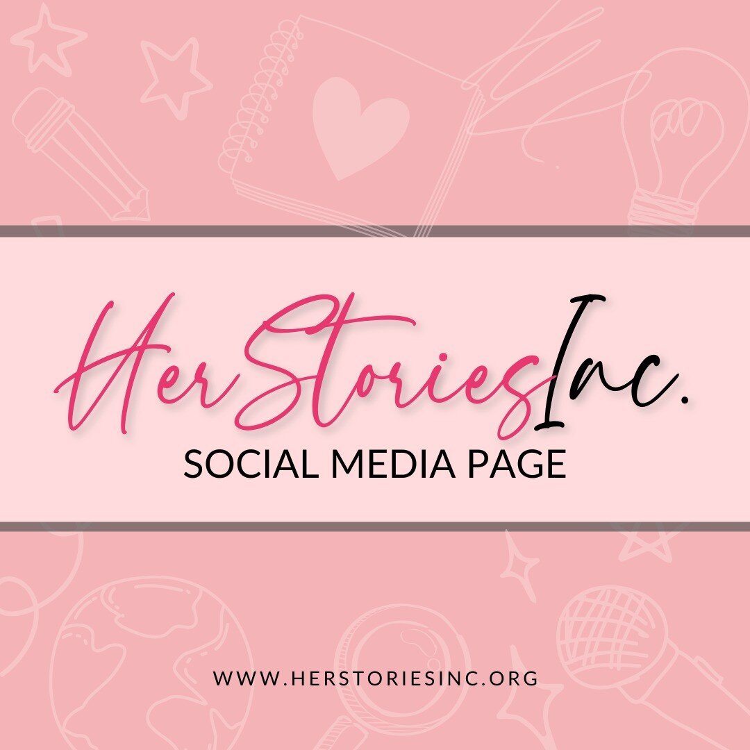 👋🏾 Hello World!! Welcome to our social media! HerStories, Inc. is the secret weapon to discovering YOUR SUPERPOWER! 

So USE US a RESOURCE ((because we are truly here for YOU!))

#HerStoriesInc #HerStoriesEmpowers