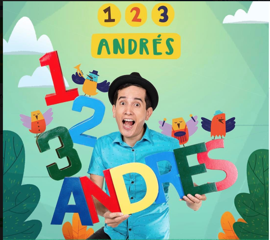 123 Andrés | musician, children’s music artist and 2x Latin Grammy nominee