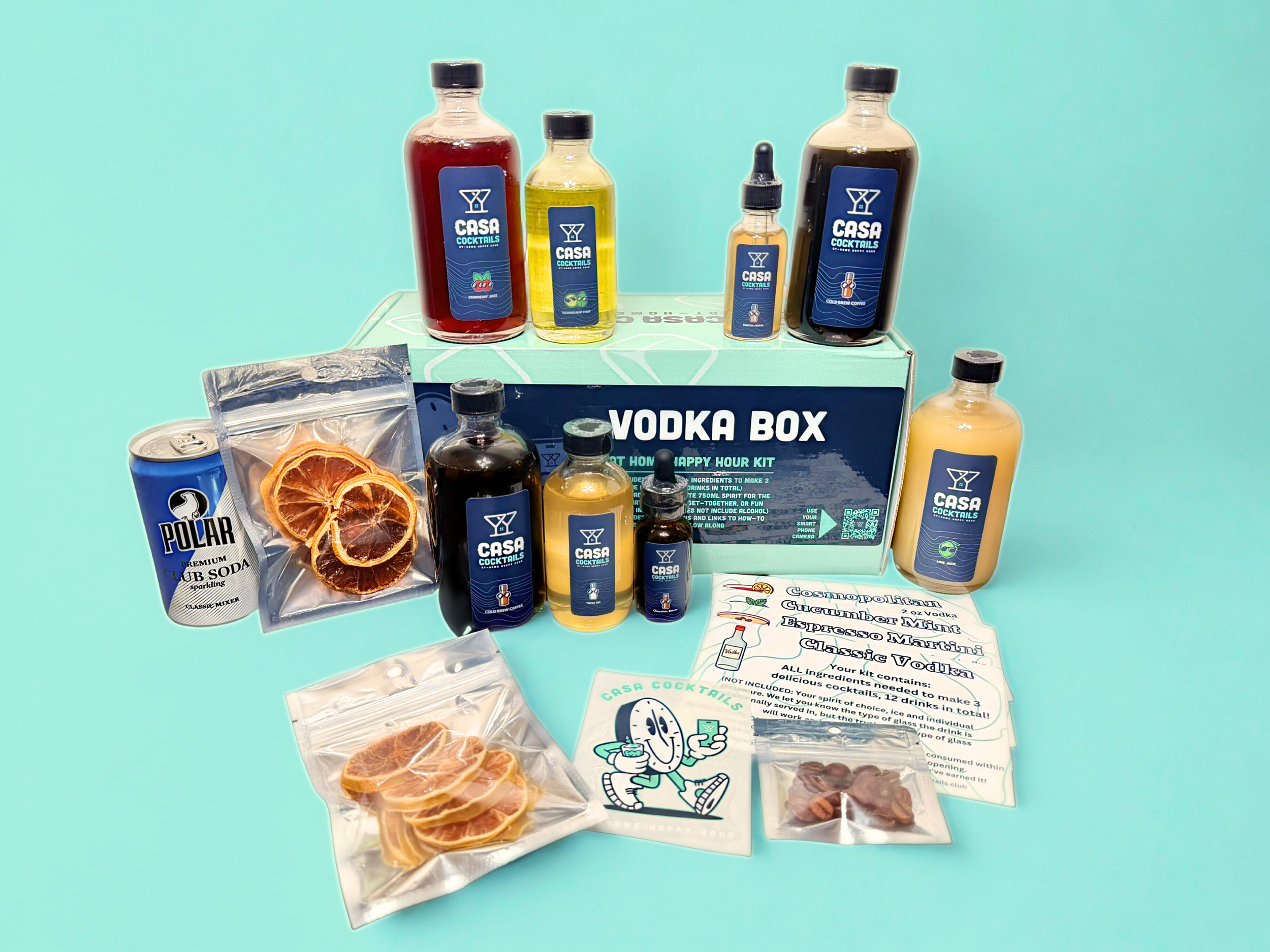 Casa Cocktails Vodka Box