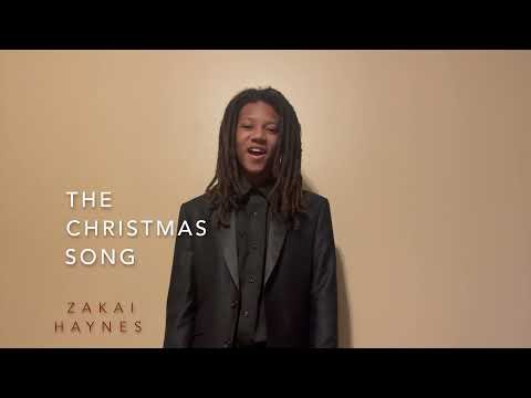 Zakai Haynes Singing The Christmas Song