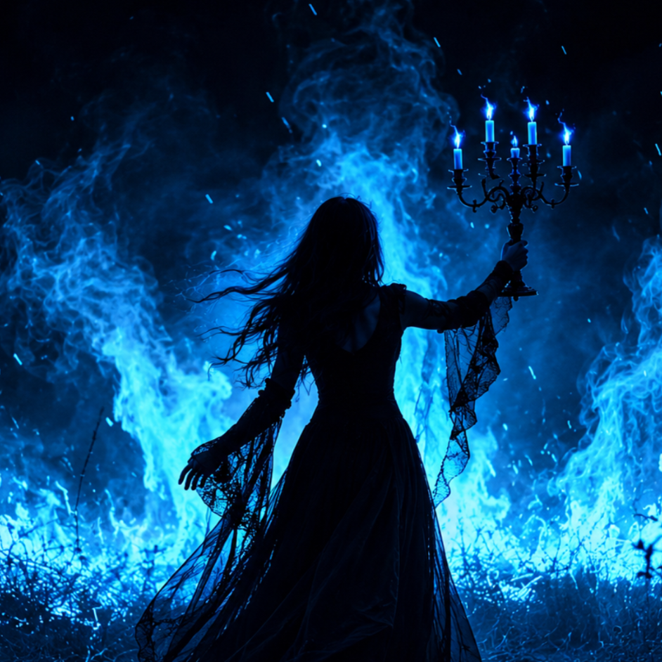 What Does a Blue Flame Mean in Witchcraft?
