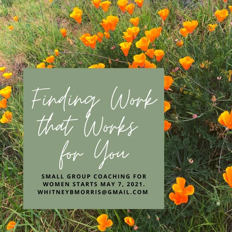 Finding Work That Works For You, May 2021 Cohort starting soon