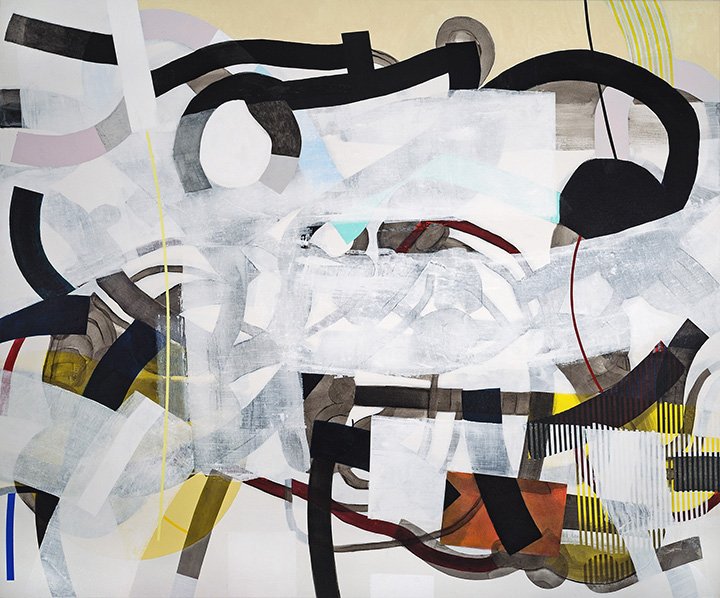 Beyond Time There’s Constant, Acrylic on Canvas, 72” x 60”, 2023