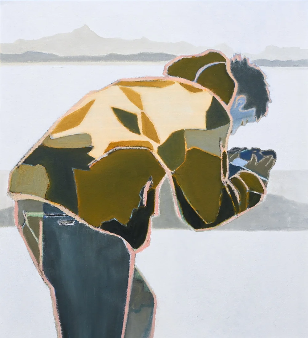 Entdecker 2023 oil paint on canvas 40x35 inch