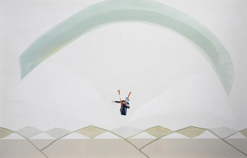 Safe 2025 Acrylic paint oil paint on canvas 55x87 inch