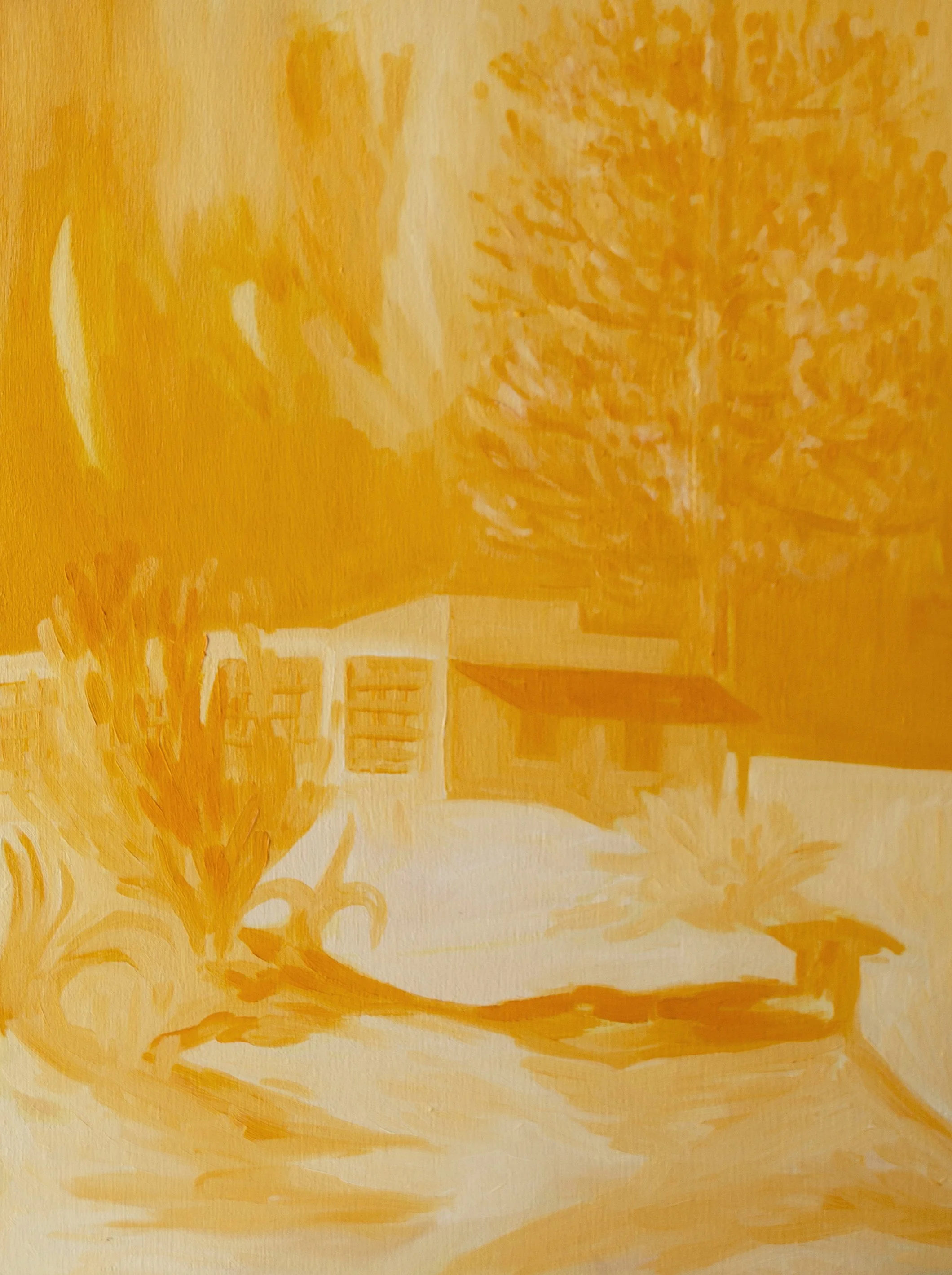 Summers On The Sand, Oils on Paper, 29.7 x 42cm, 2024.jpg