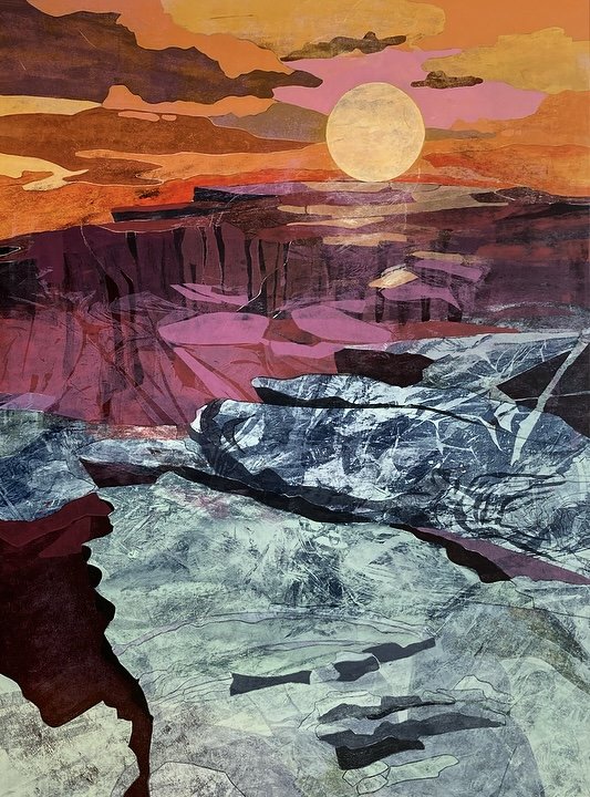 Jolene Powell. Gift of Seeing II, acrylic on panel, 24 x 18 inches, 2023