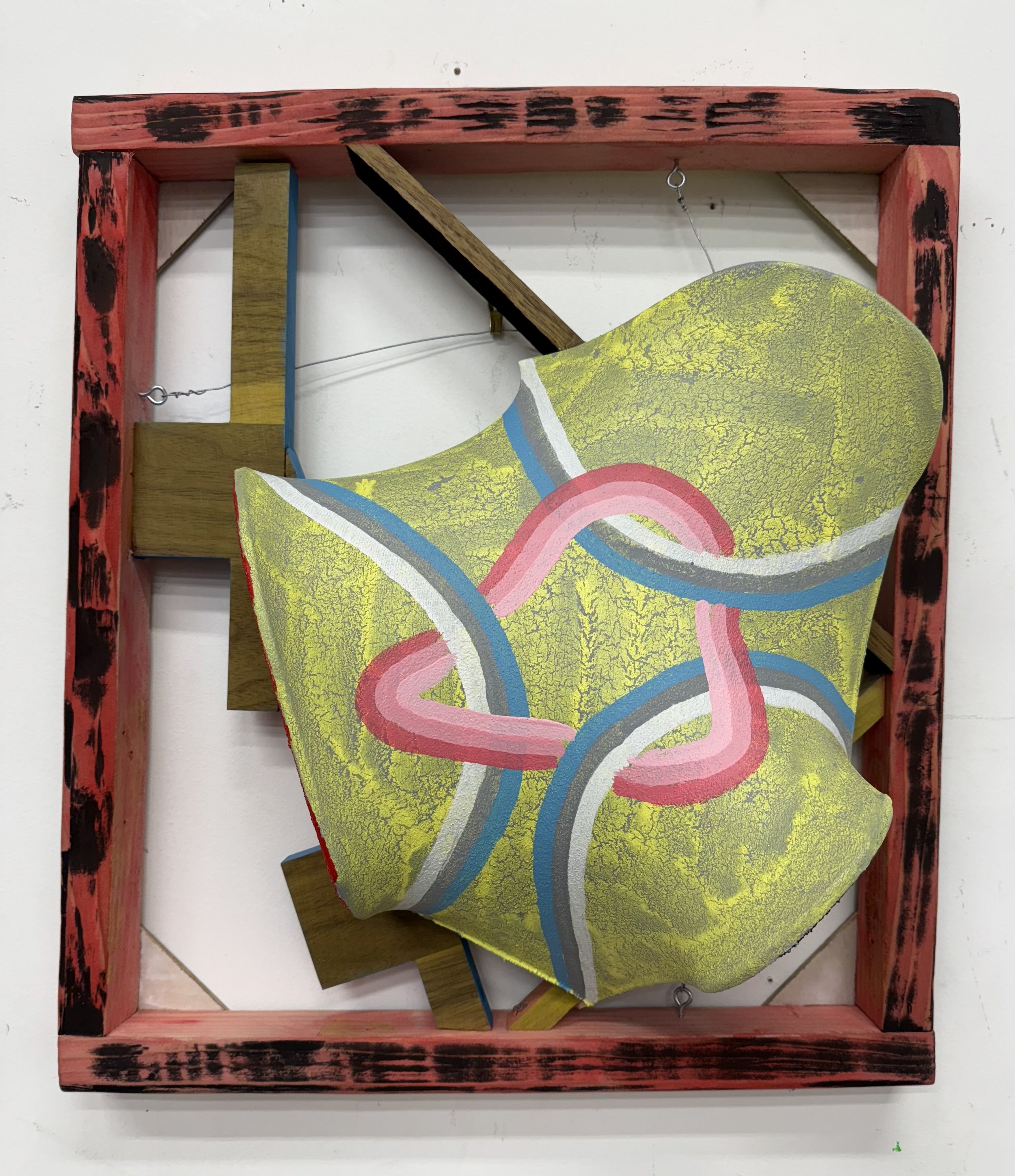 Andy Cunninghan. With Rings, 20x18x6in. 2025
