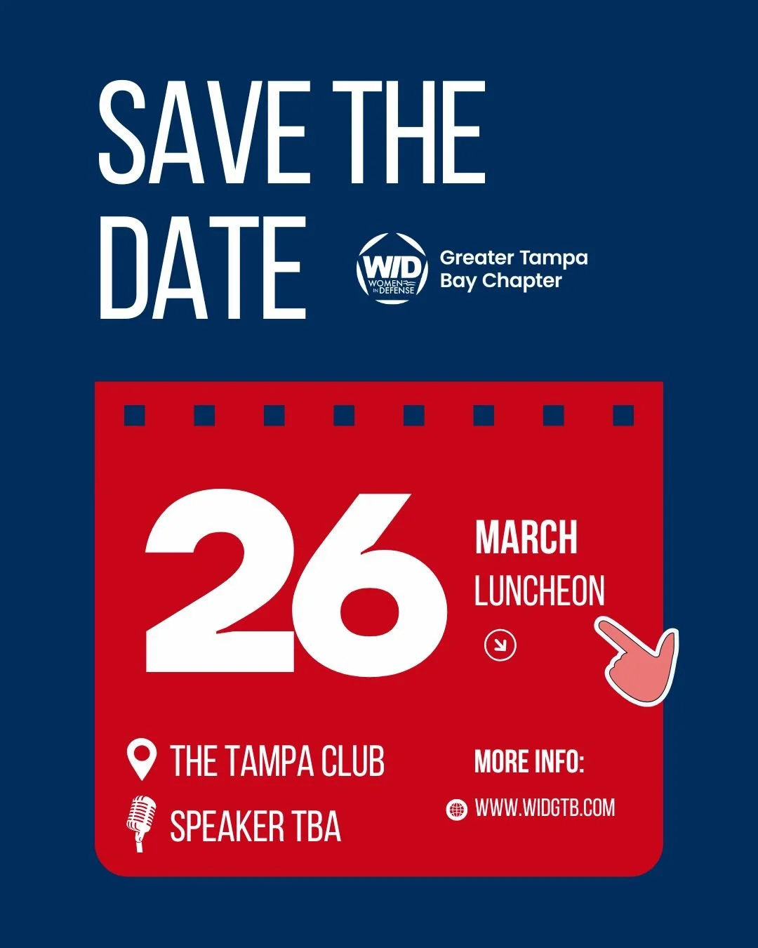 March 19th, 2026 WID Luncheon