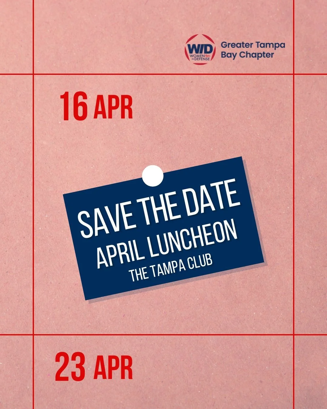 April 16th, 2026 WID Luncheon