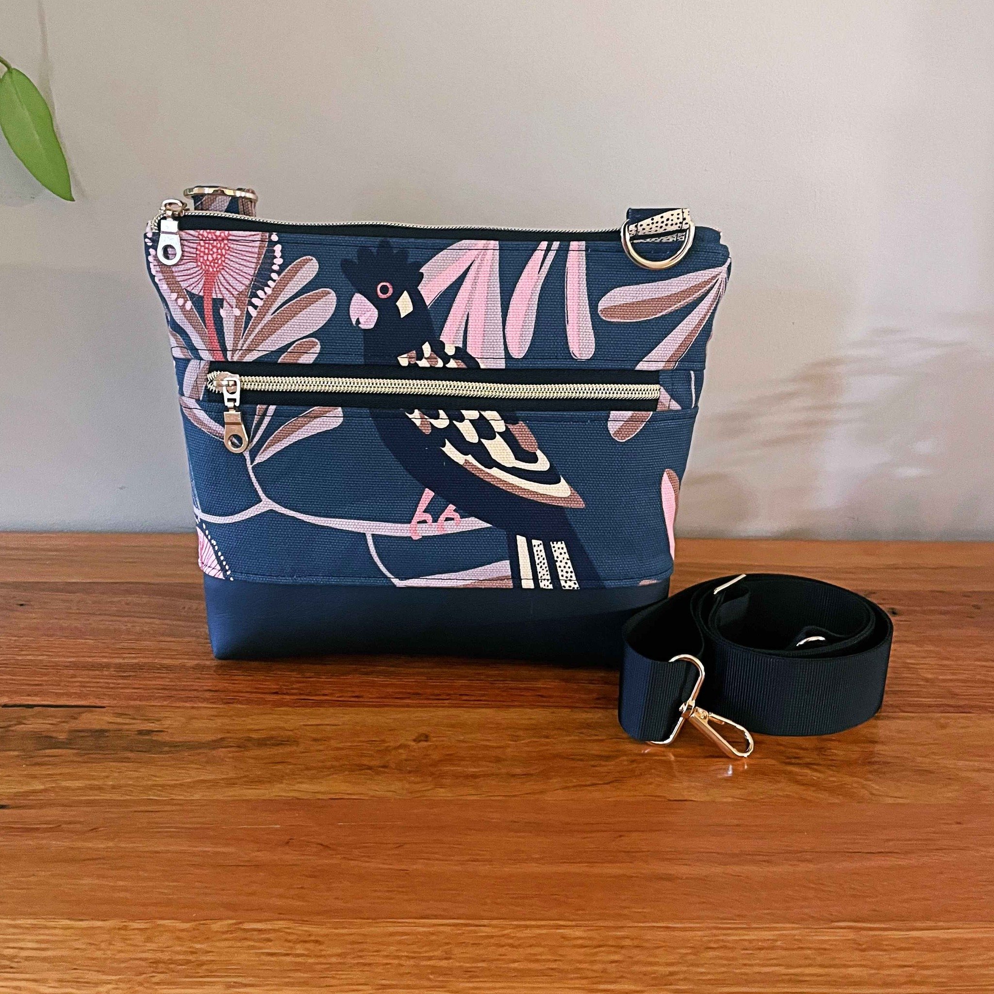 Flowers, Bird &amp; Bees!
The Koda Handbag is your everyday bag!