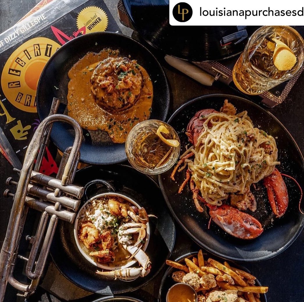 Louisiana purchase never ceases to amaze with their presentation and flavor. They are located in North Park and serve a delicious creole cuisine. @louisianapurchasesd &bull;
&bull;
&bull;
&bull;
#blacksandiego #theblackfoodexperience #SDfoodie #SanDi