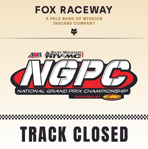 CALENDAR — Fox Raceway