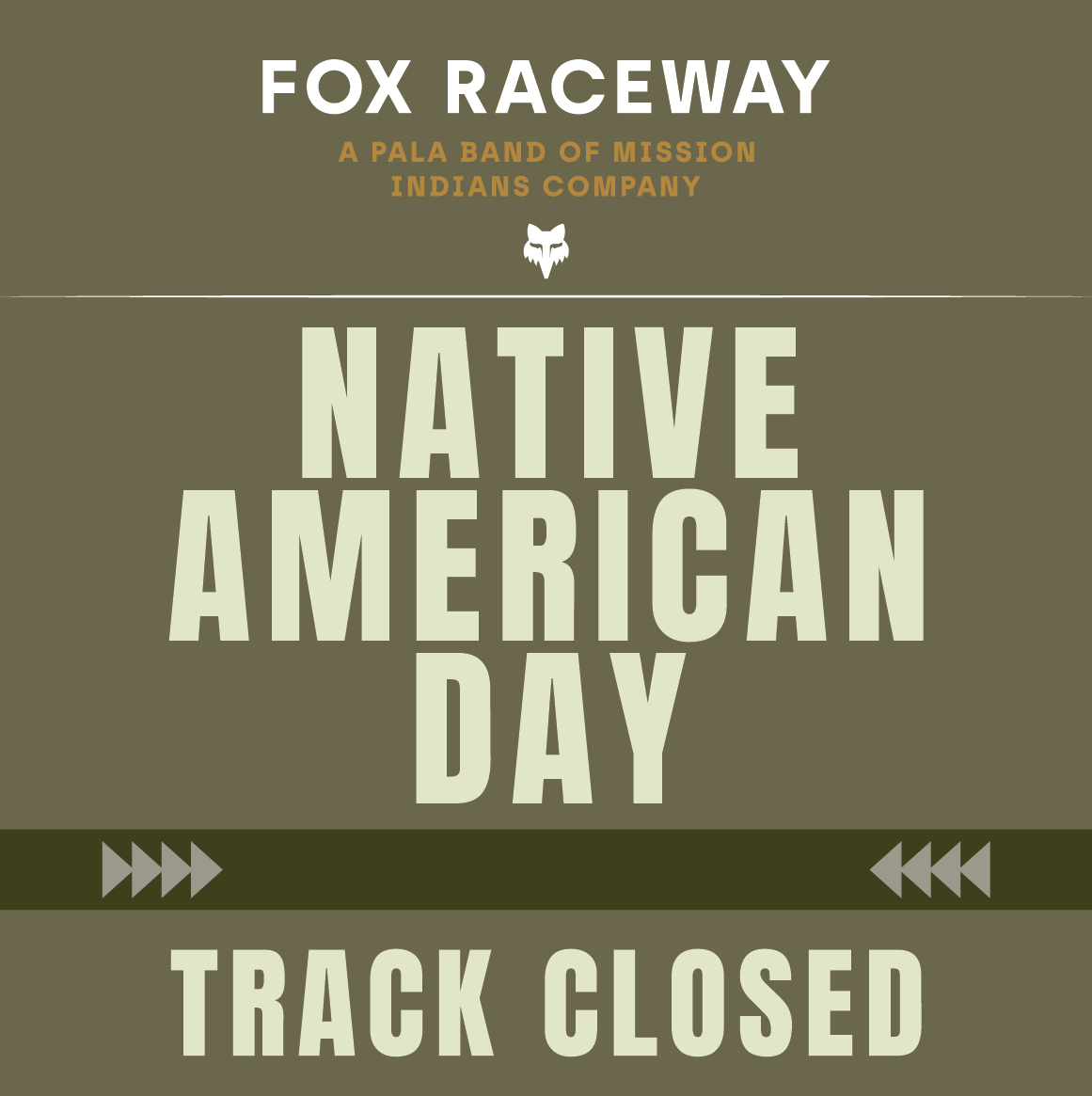 TRACK CLOSED