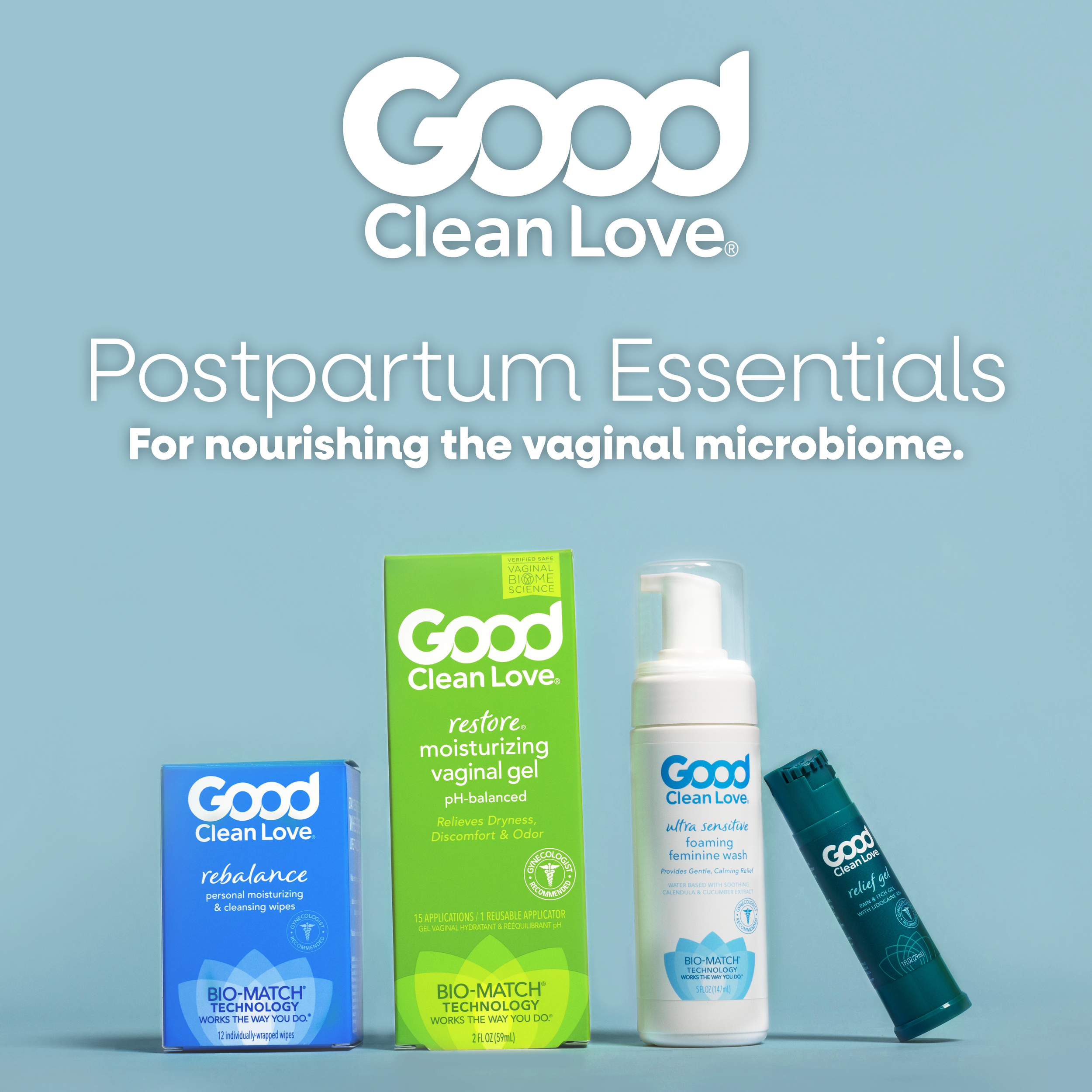 Postpartum Must-Haves! - Postpartum vaginal care essentials that are always pH-balanced, doctor recommended, and made with clean ingredients. - Postpartum Vaginal Care Collection