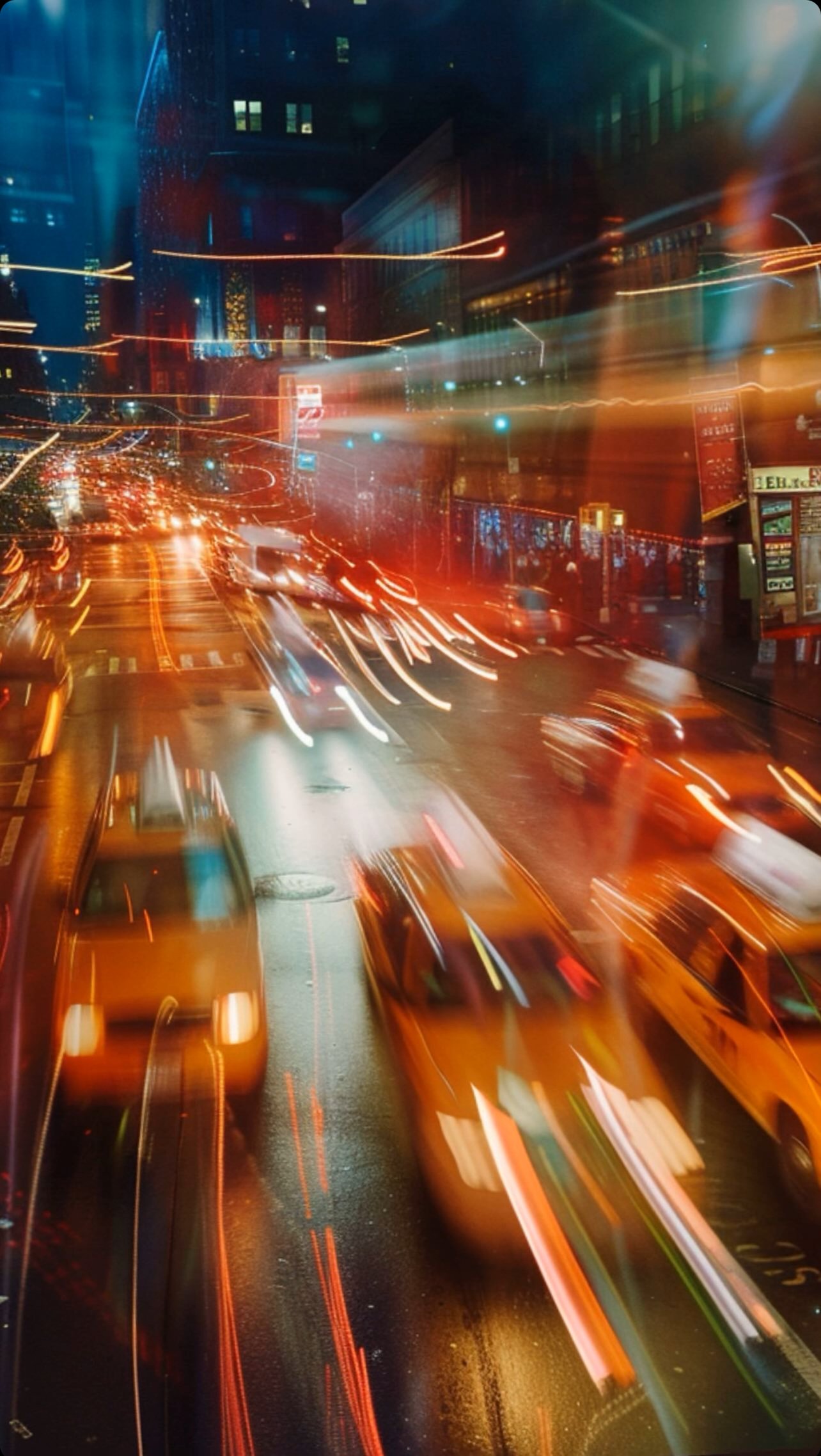 City Streaks. Available in 17x22 and 11 x 14
