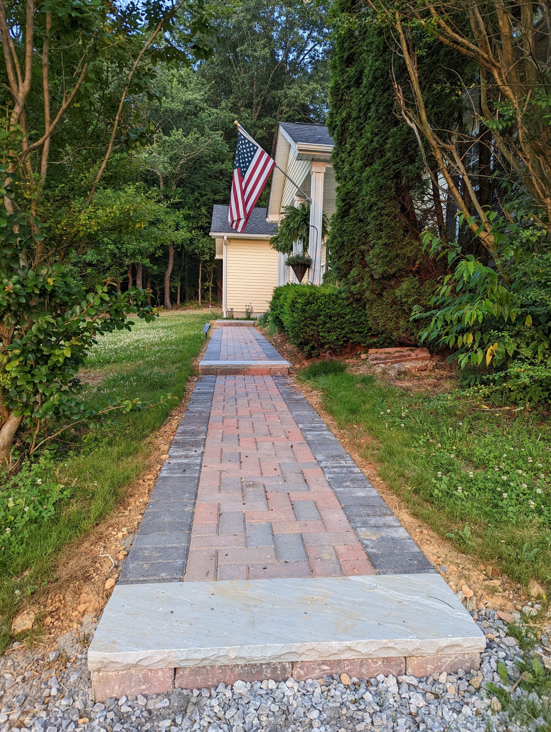 Front Paver Walkway 