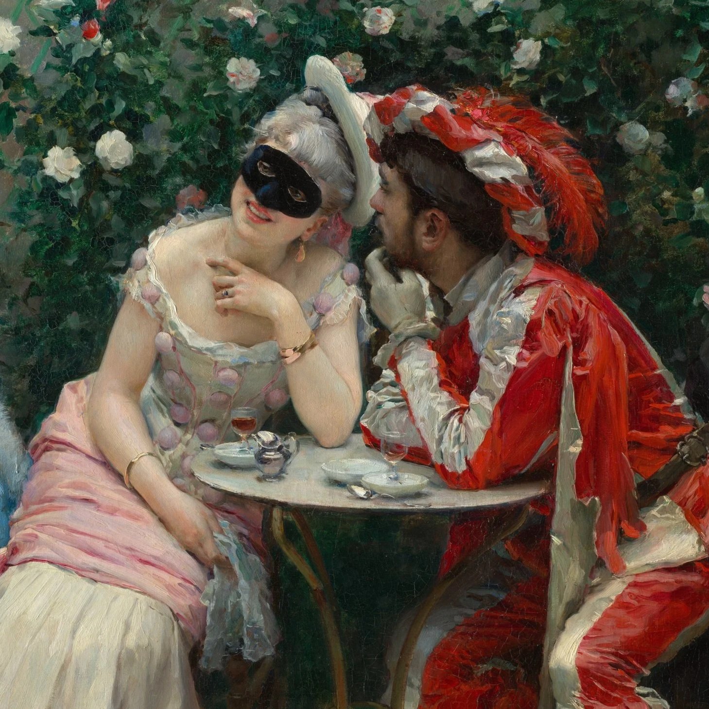 Behind the mask… remembering who you are. 