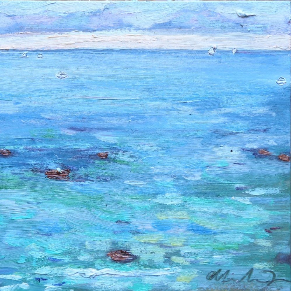 "Cabrillo Sail 2" - 4 x 4"