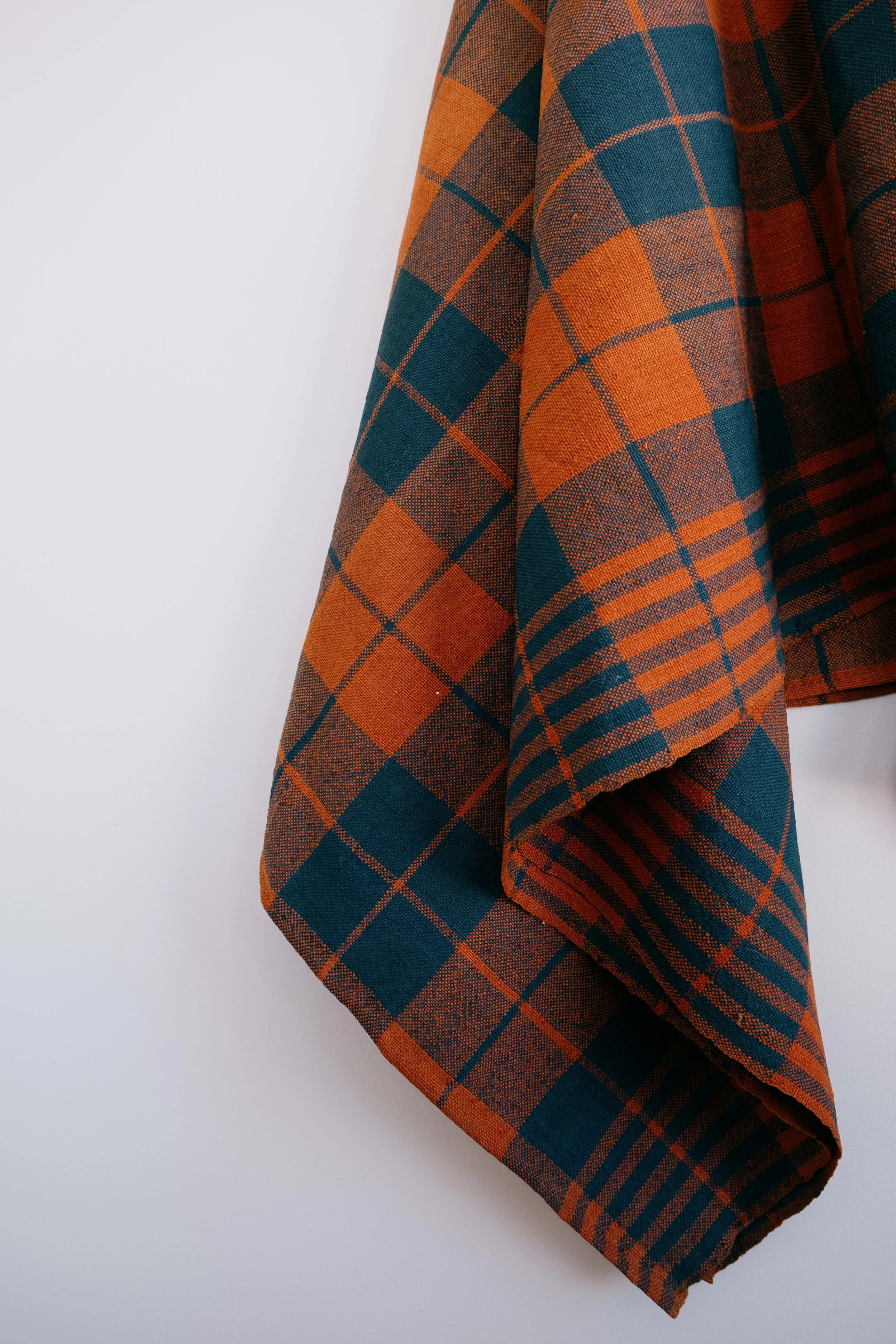 Indigo & Rust Early Wool Blanket