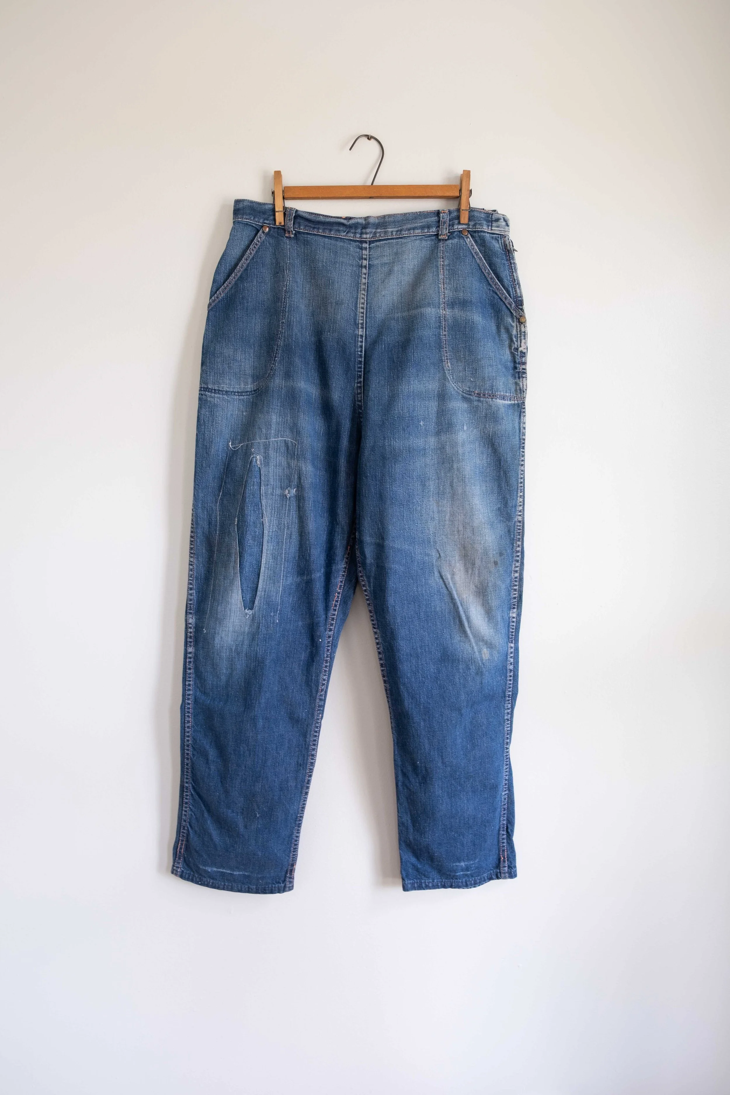 1950s "Misses" Side Zips- 34" Waist