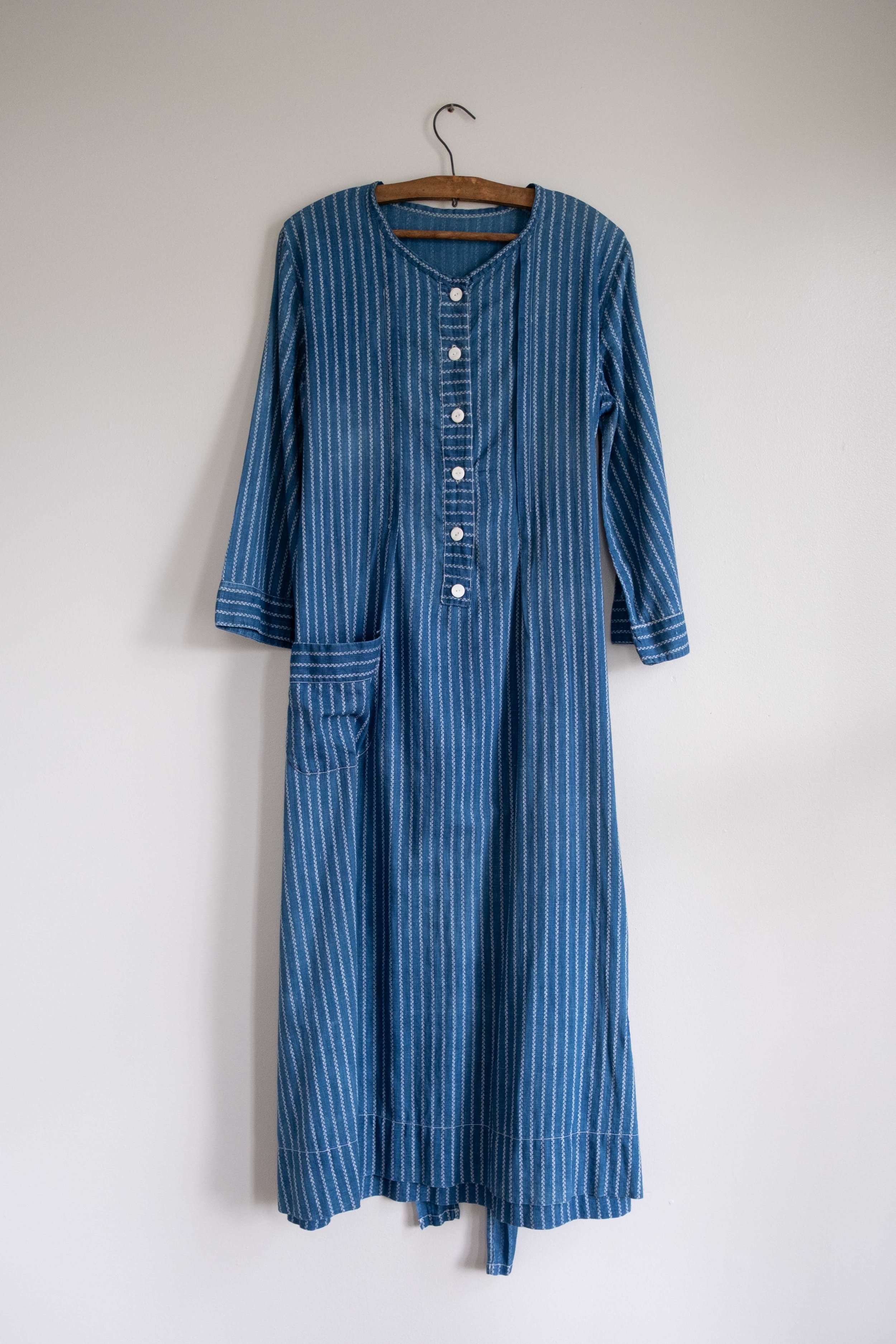 1900s Calico Work Dress