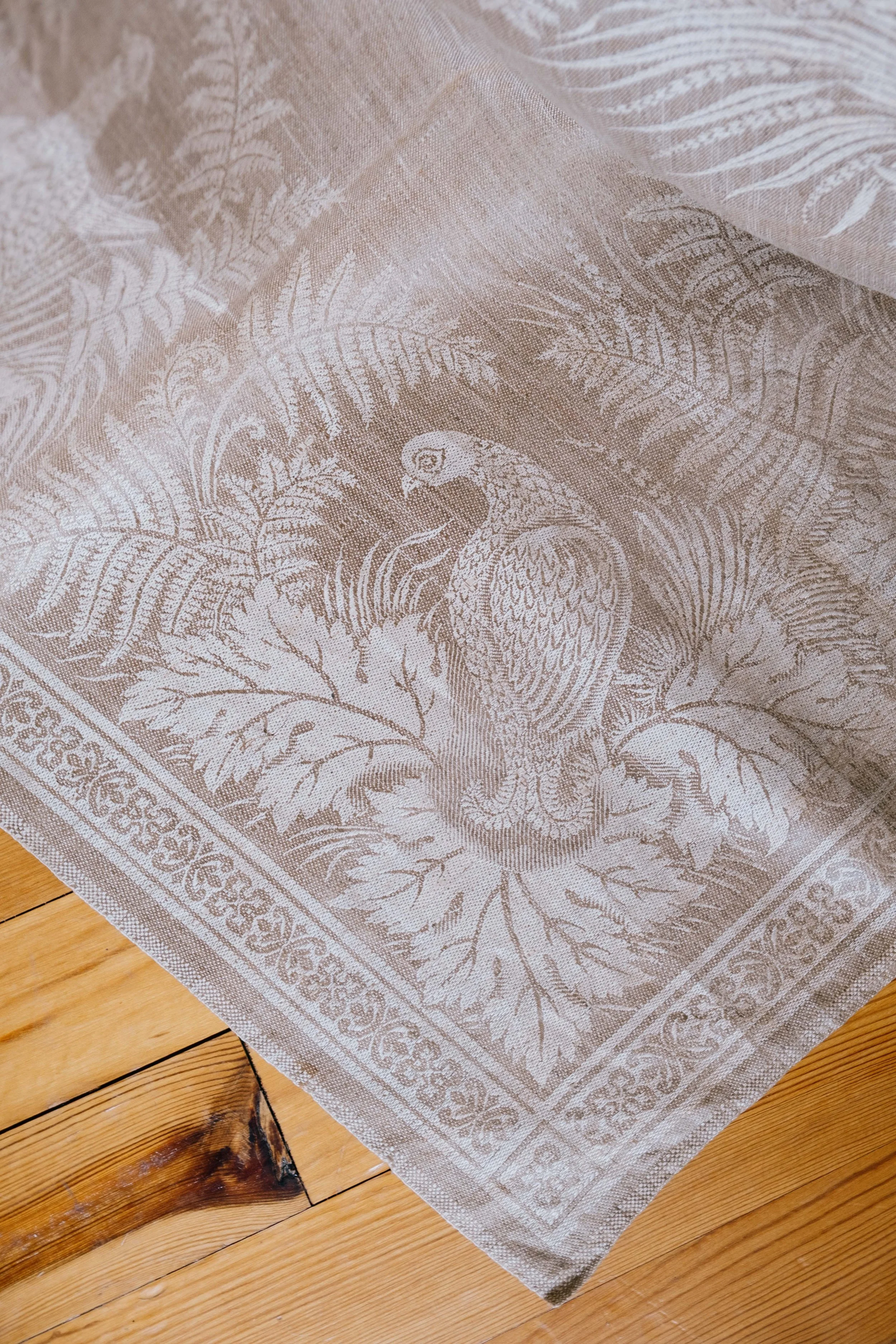 Autumnal Damask Tablecloth