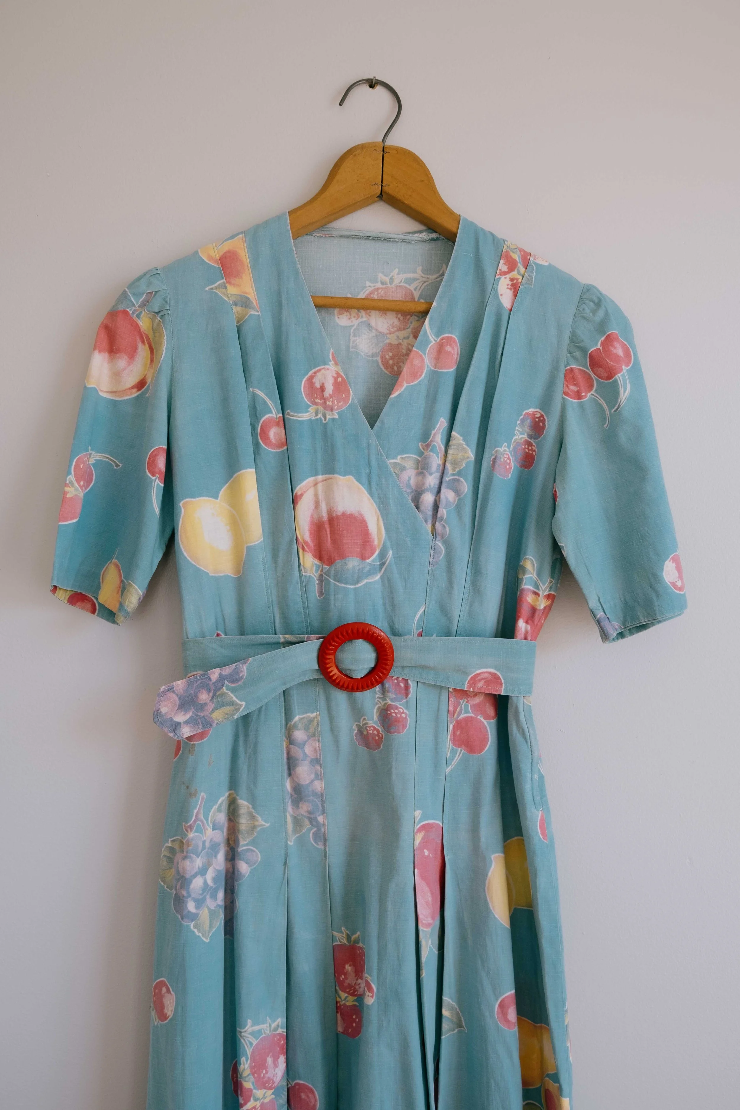 1940s Fruit Dress
