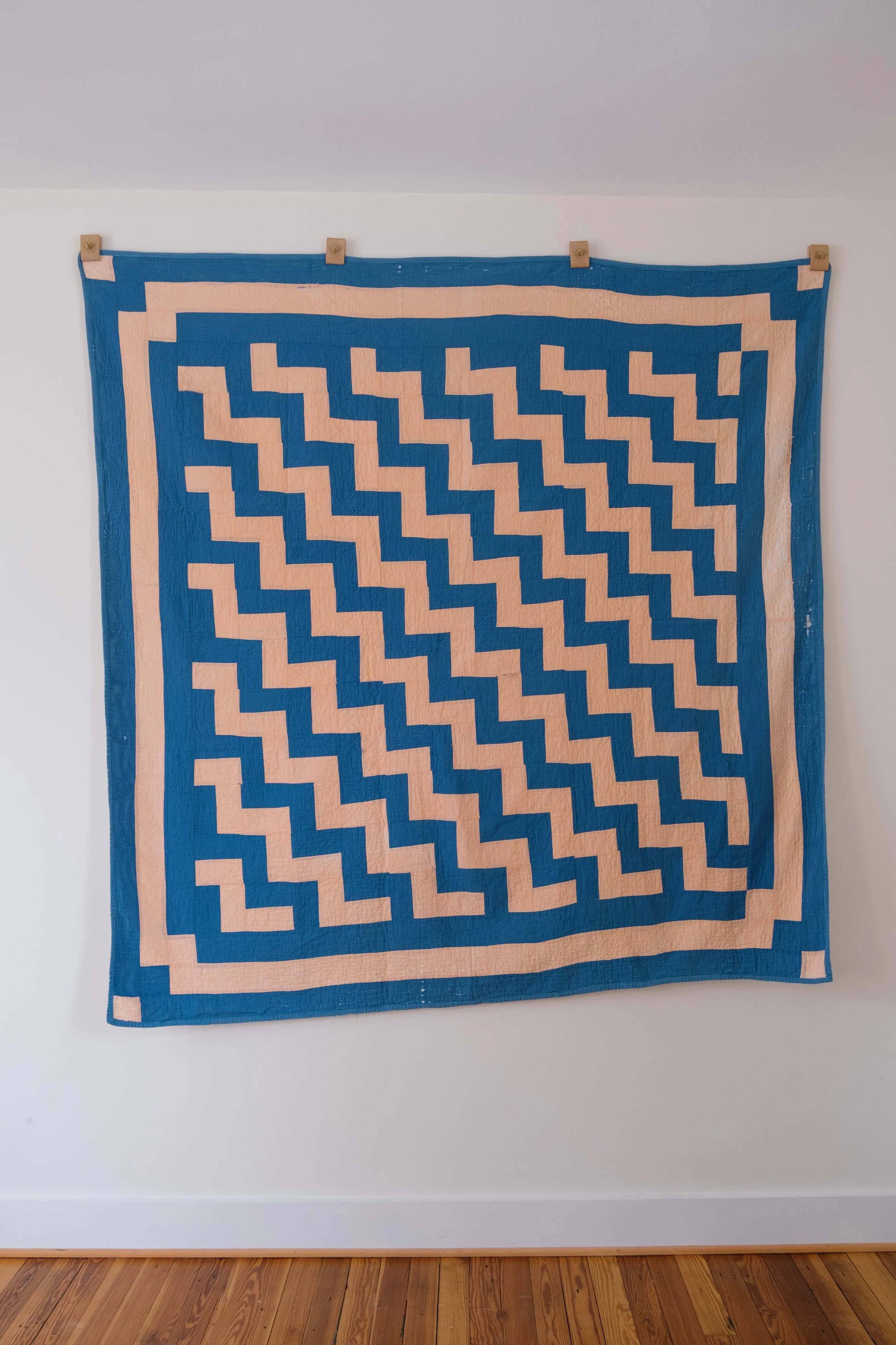 1940s Rail Fence Quilt