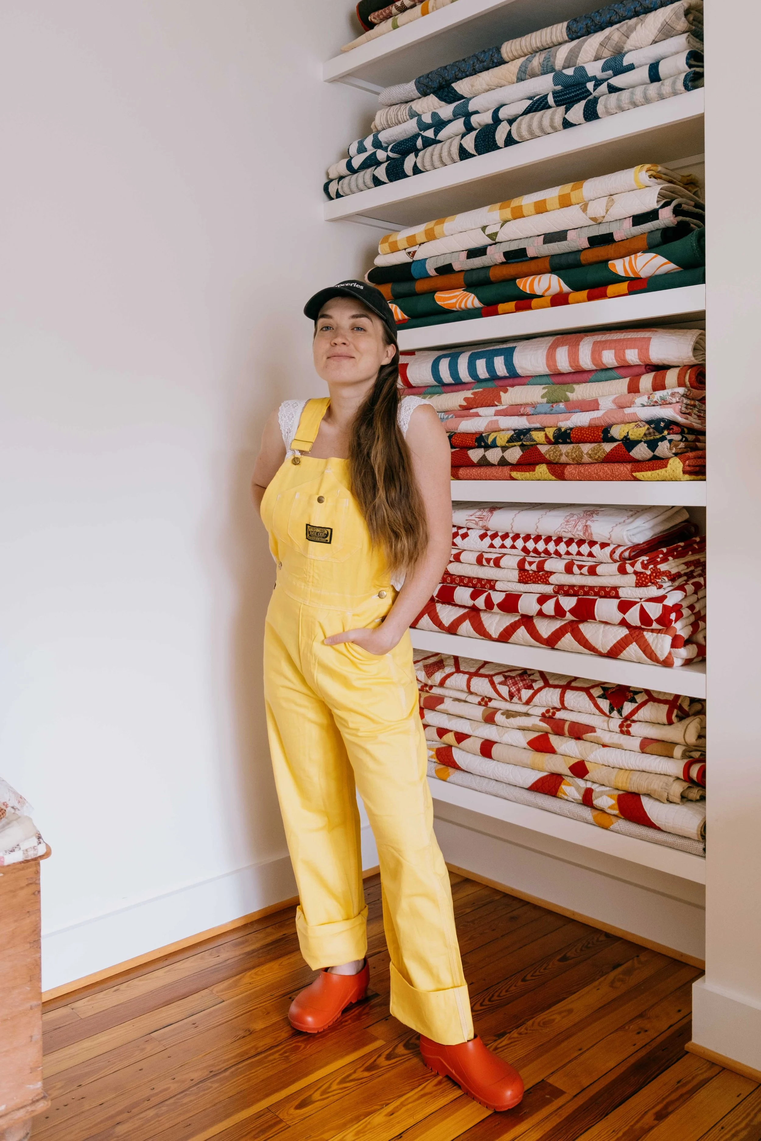 Deadstock 1970s Dee Cee Overalls In Butter