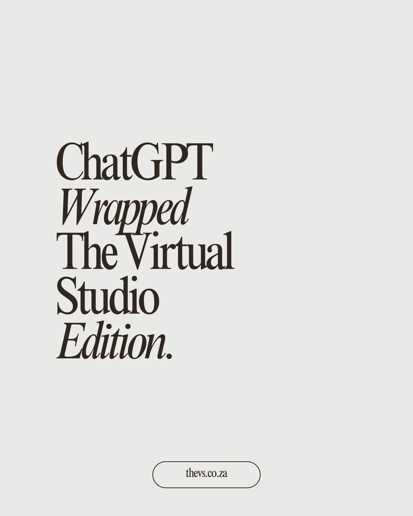 If you&rsquo;re anything like us&hellip;
you didn&rsquo;t just use ChatGPT this year
you quietly made it part of your team 👀✨