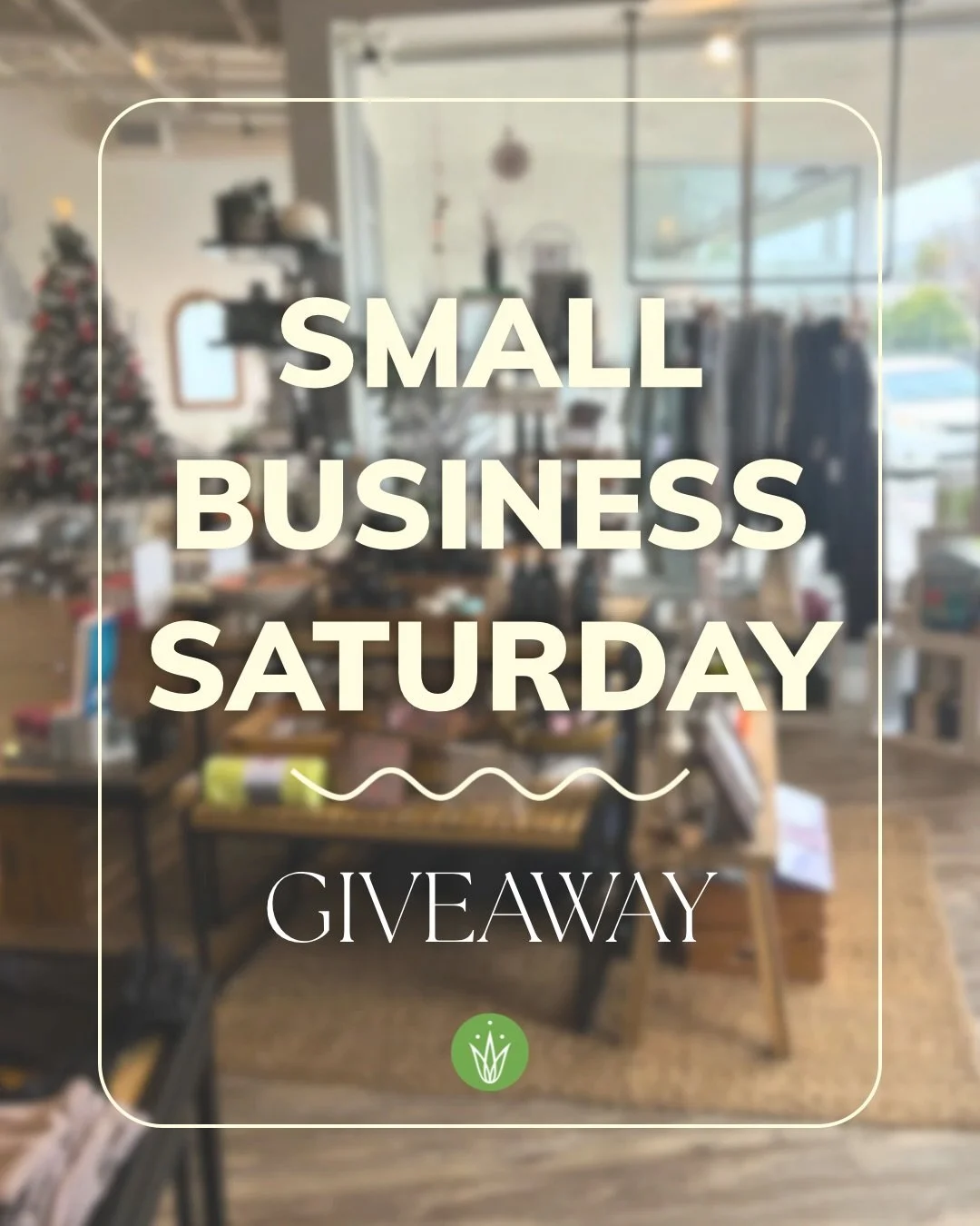 Did you see all of our Black Friday deals and think we forgot about Small Business Saturday? Well think again, because we have a BIG surprise for all of you stopping by the boutique today! 🤩

When you shop with us TODAY ONLY, every purchase earns yo