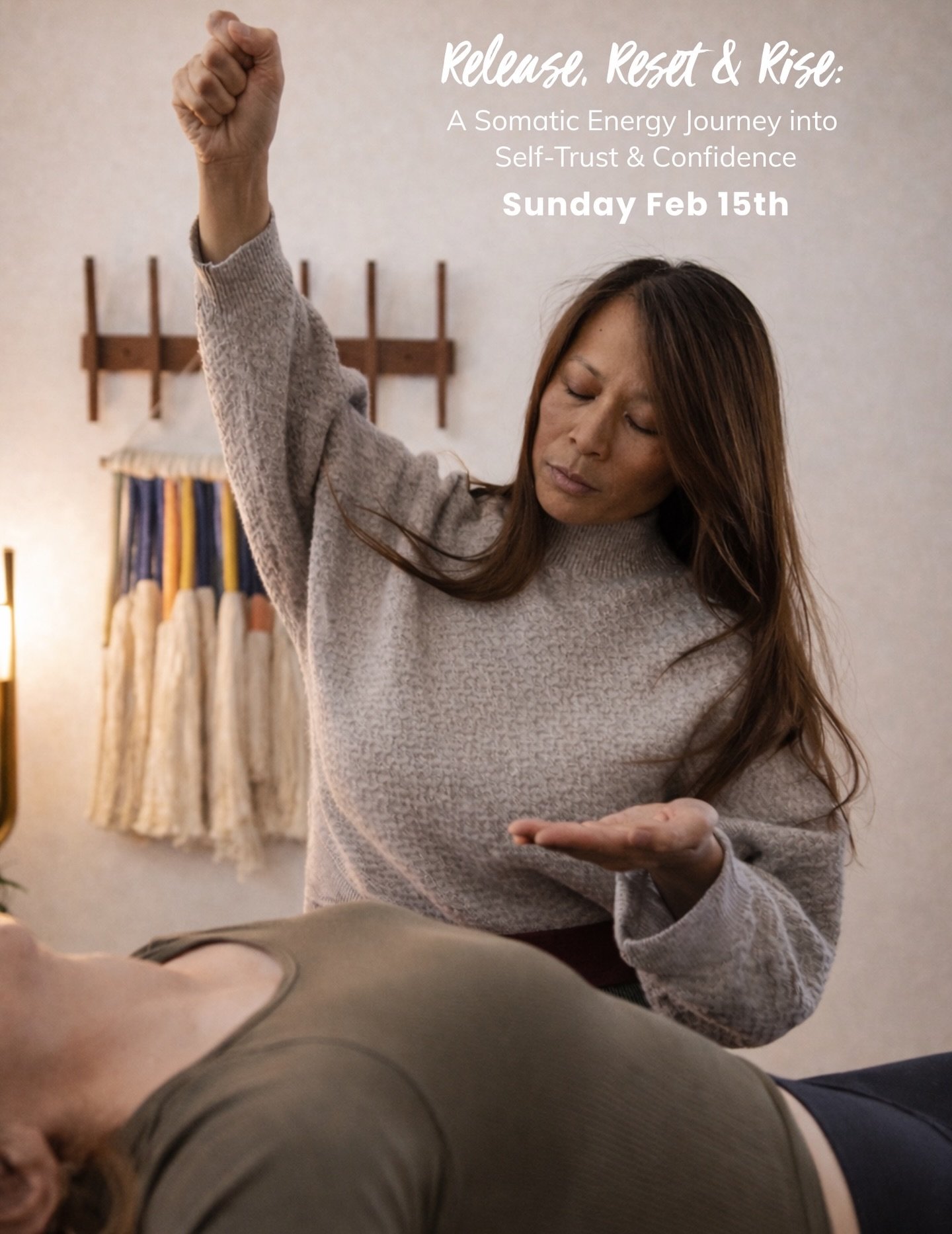 🌱Release. Reset. Rise.

An invitation to soften into your body and reconnect with your inner knowing.

This somatic healing workshop blends spinal energetics, fascia-based movement, and supportive touch to help release stored emotion, regulate the n