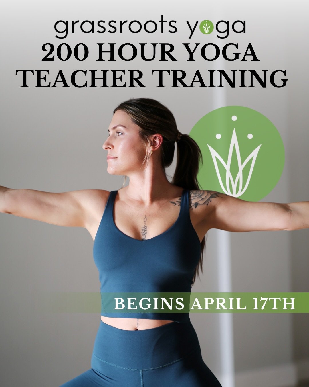 This training is for you.

Not someday. Not when life slows down. Now.

Our 200 Hour Yoga Teacher Training begins April 17th and whether you want to teach or simply deepen your practice, this experience will change the way you move, breathe, and show