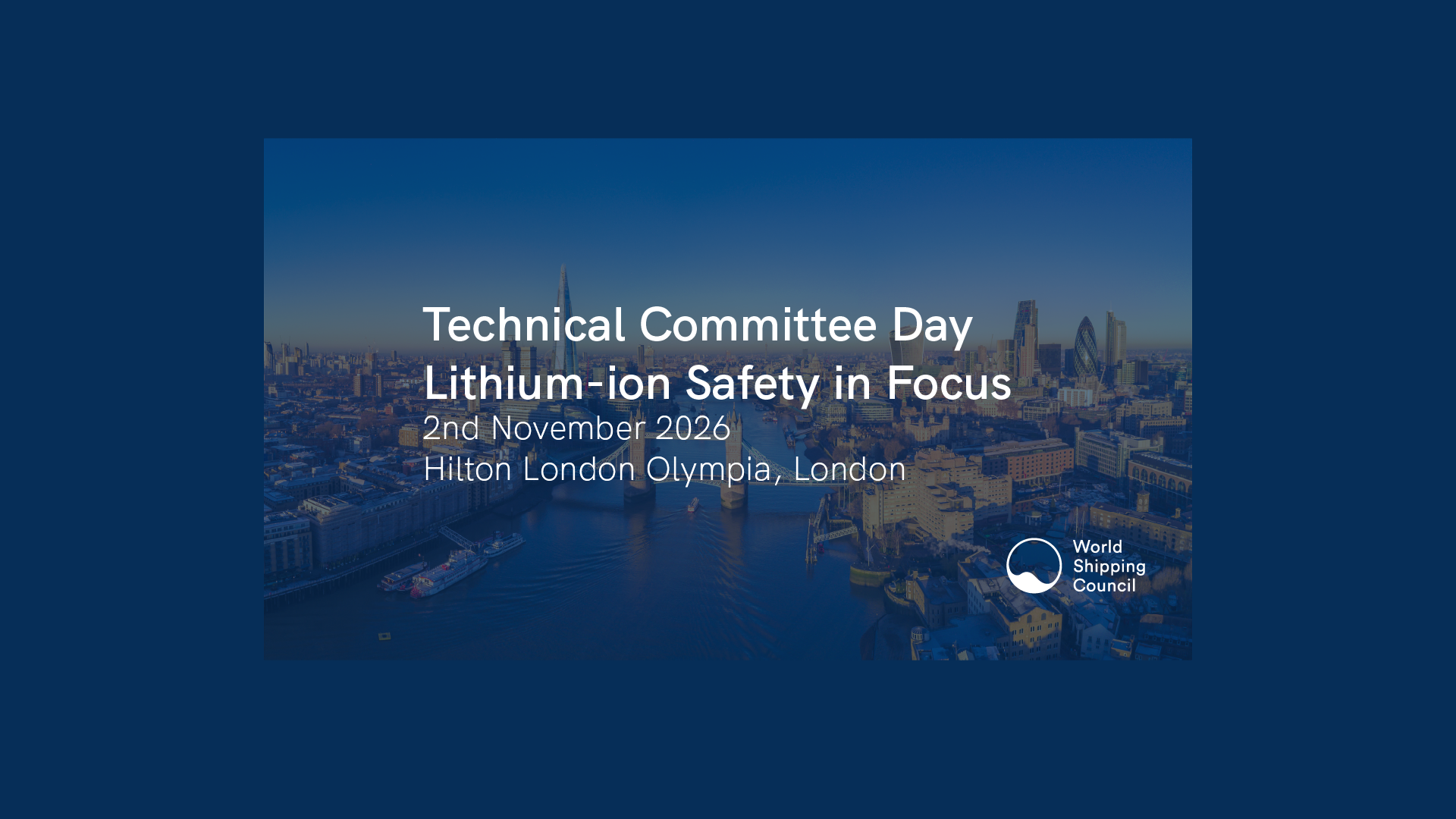 Technical Committee Day 2026