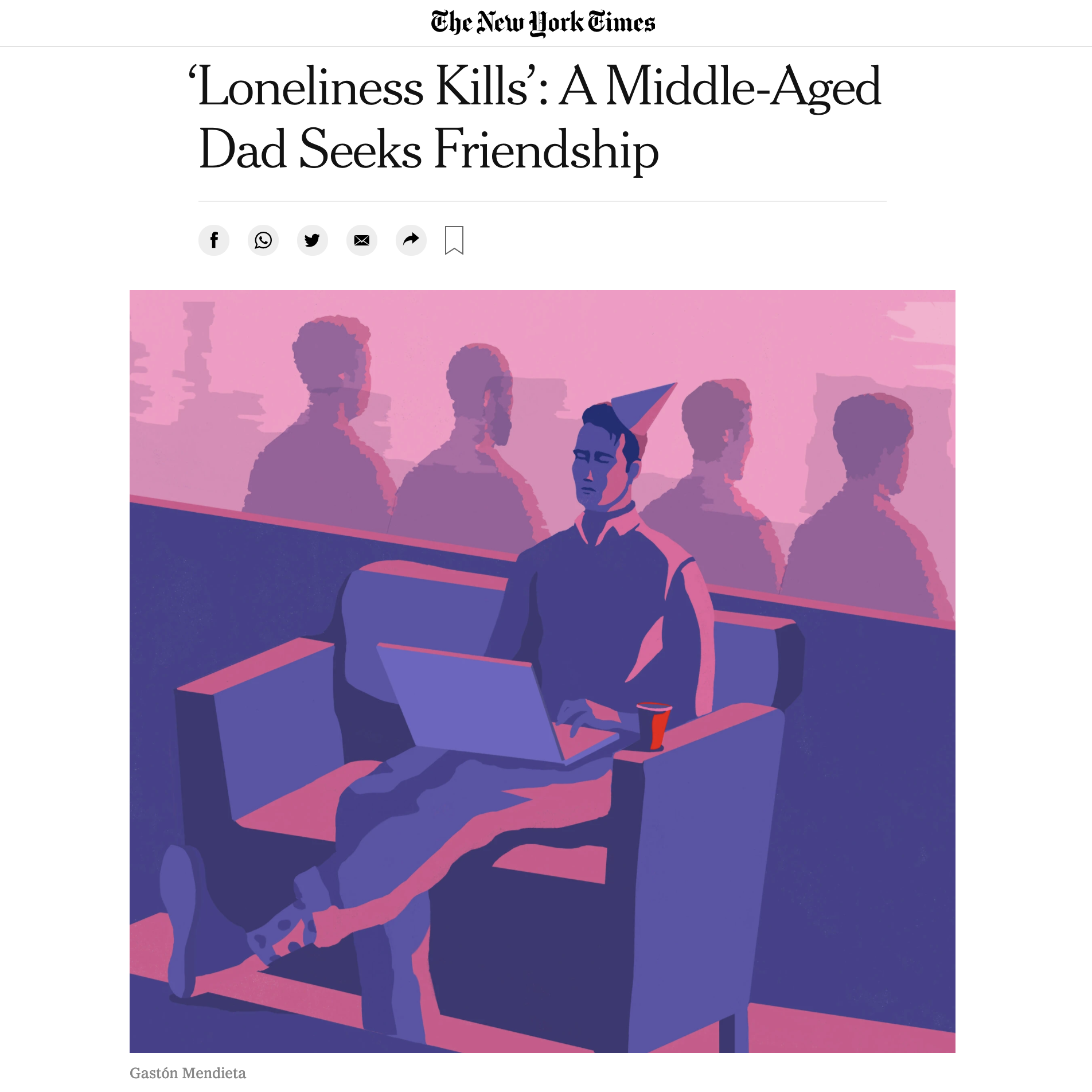 We Need to Hang Out - The New York Times