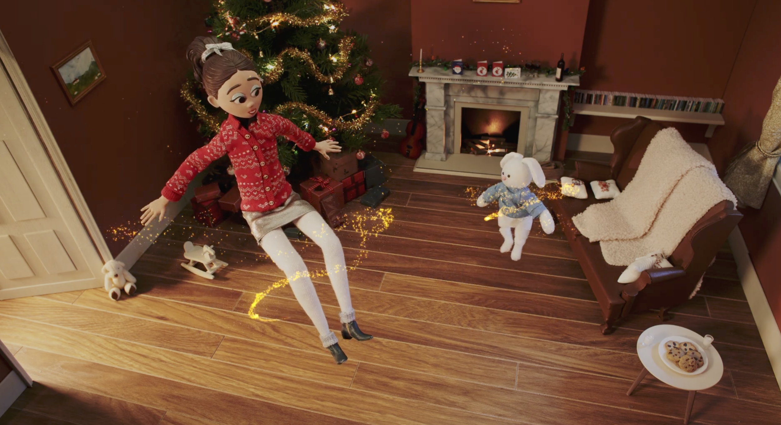 Laufey /  Santa Clause is Comin To Town / Stop Motion Animation 