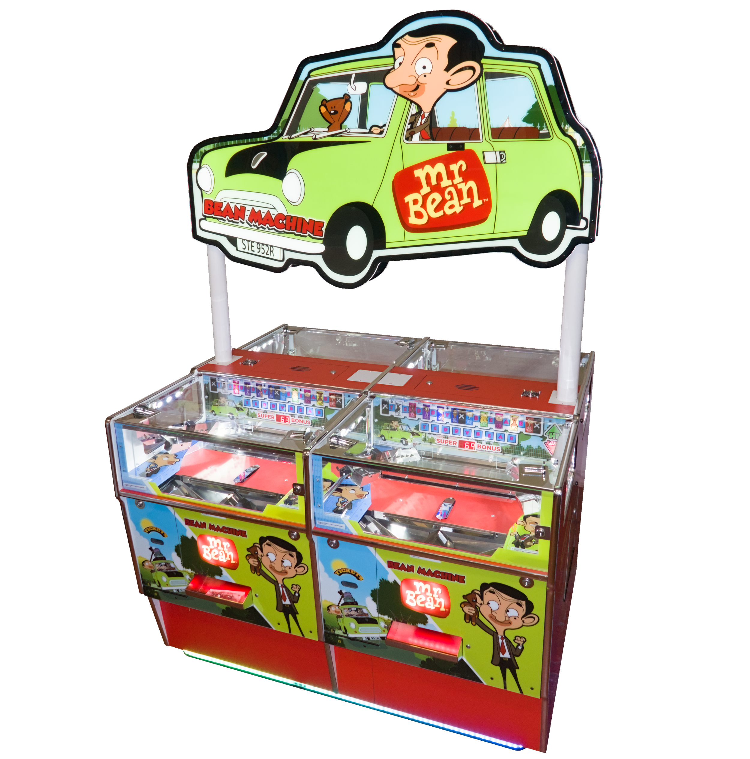 Mr Bean Pusher 4 / 8 Player