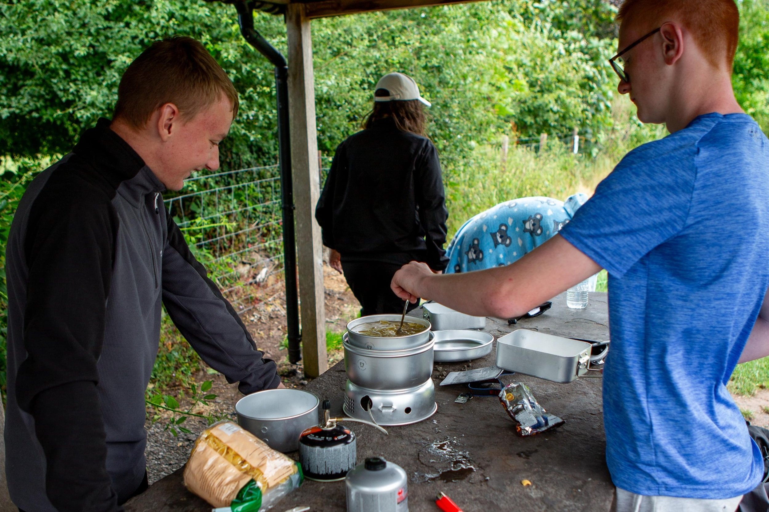 DofE with schools at Park Bryn Bach Cooking.jpg