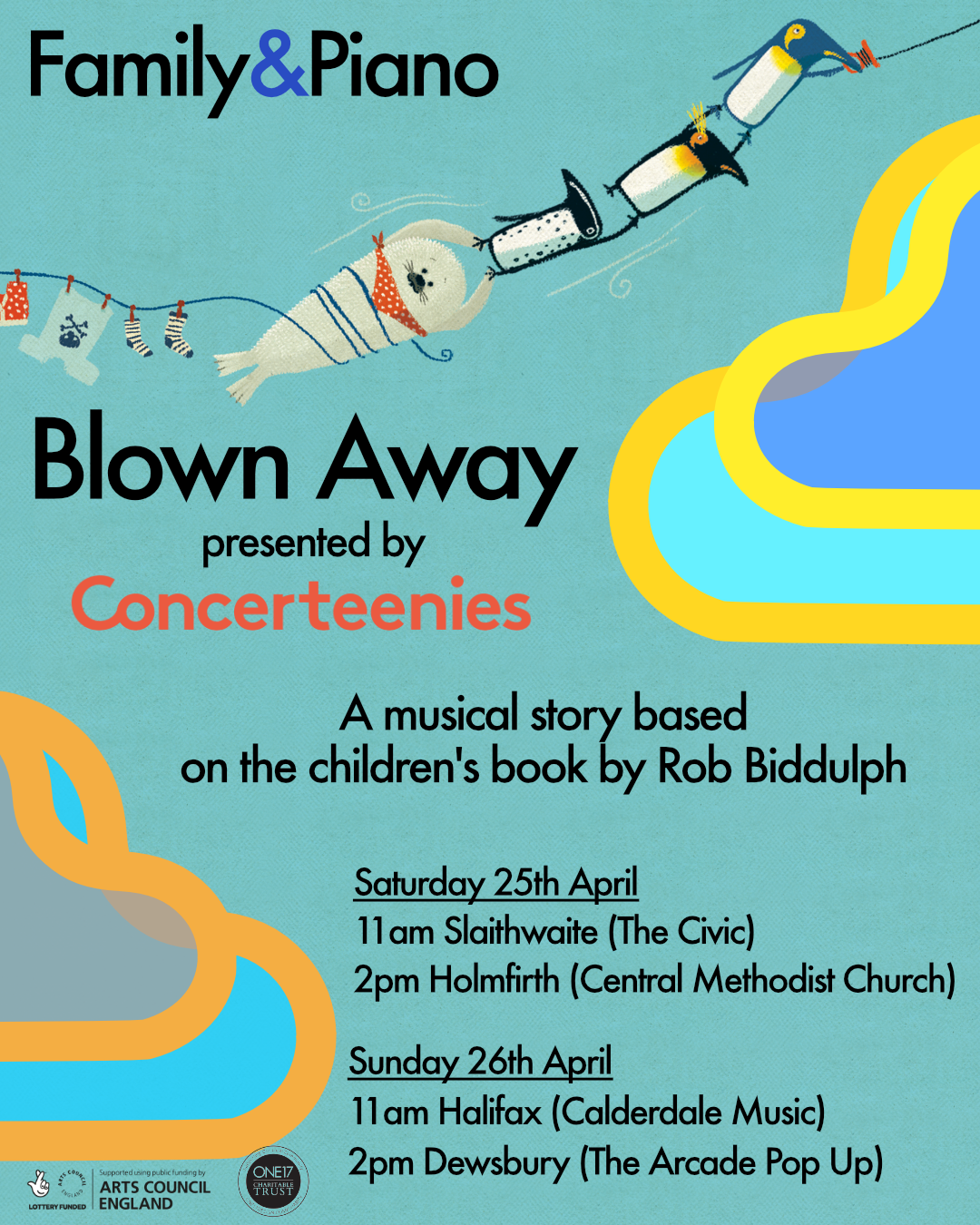 Slaithwaite Family&amp;Piano - Blown Away | Musical Stories