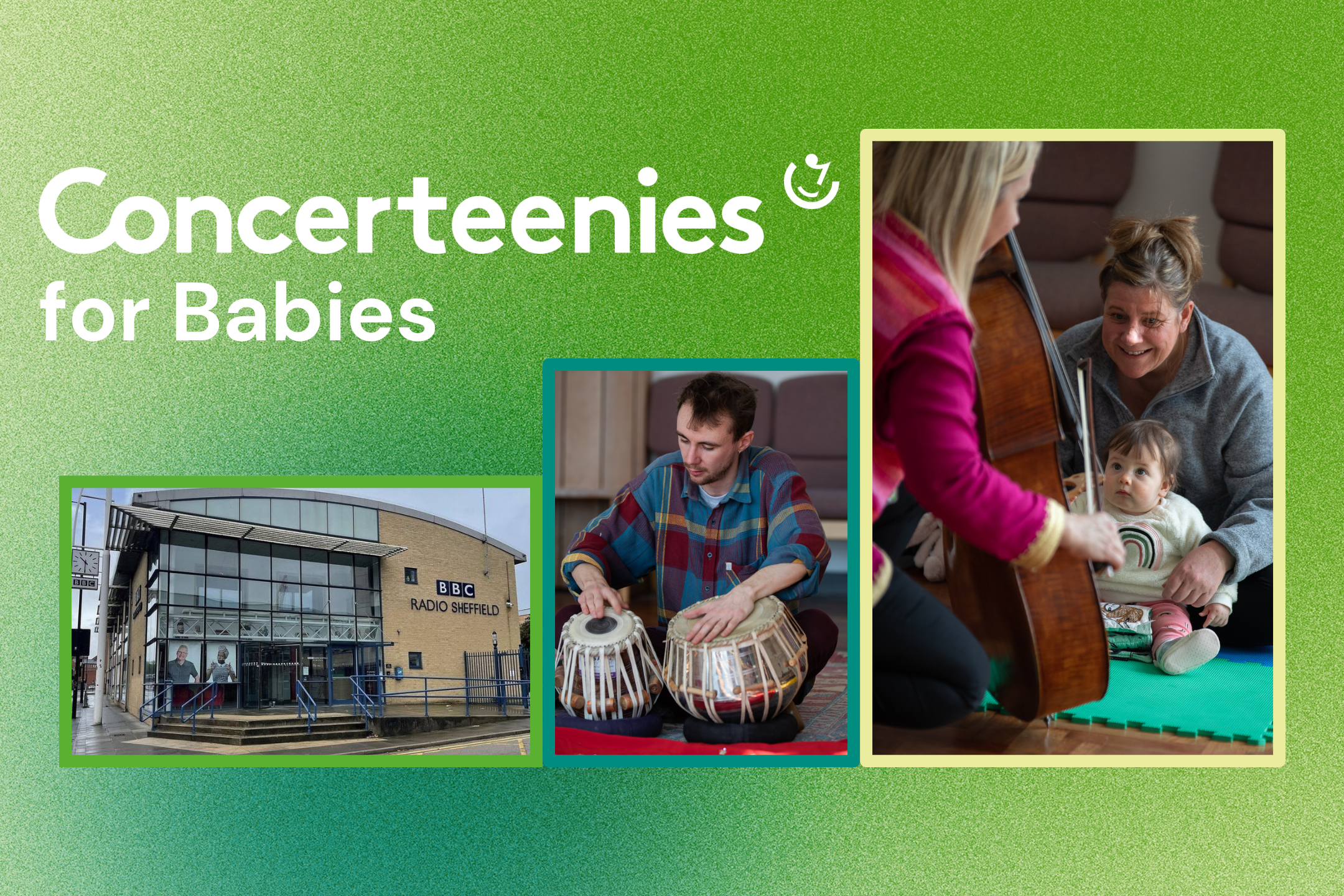 Concerteenies for Babies at BBC Radio Sheffield