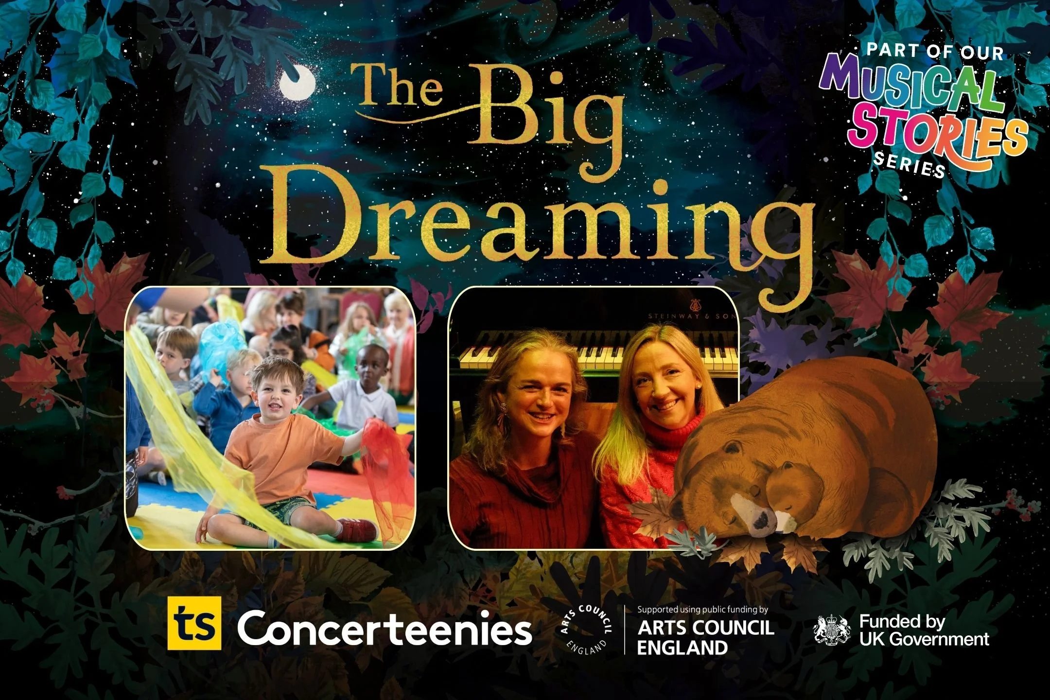 Musical Stories | The Big Dreaming | Turner Sims, Southampton