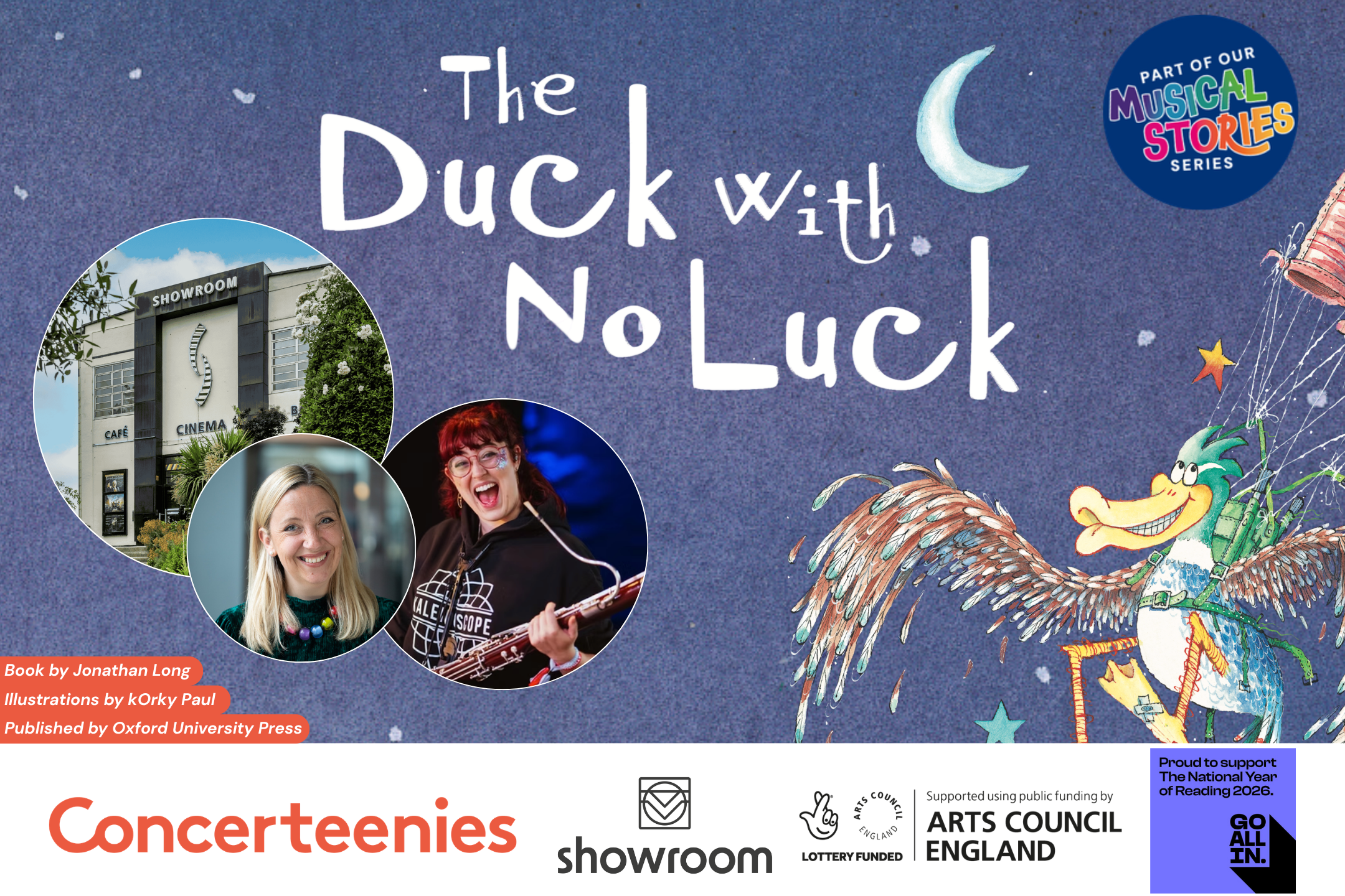 PLAY: Concerteenies presents The Duck With No Luck at Showroom Cinema