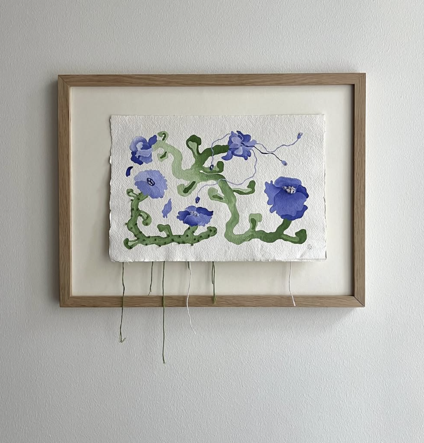 “One Wild Feral Flower” (sold)