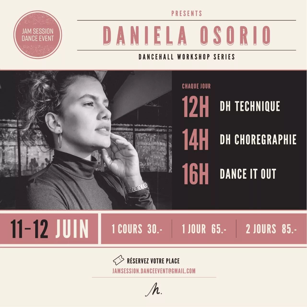☆ Dancehall workshop series ☆

Tout droit venue de Colombie @danielaosorio1 est une danseuse aussi g&eacute;n&eacute;reuse que talentueuse! Tomb&eacute;e amoureuse de la Dancehall depuis de nombreuses ann&eacute;es, elle embrasse cette culture et la 