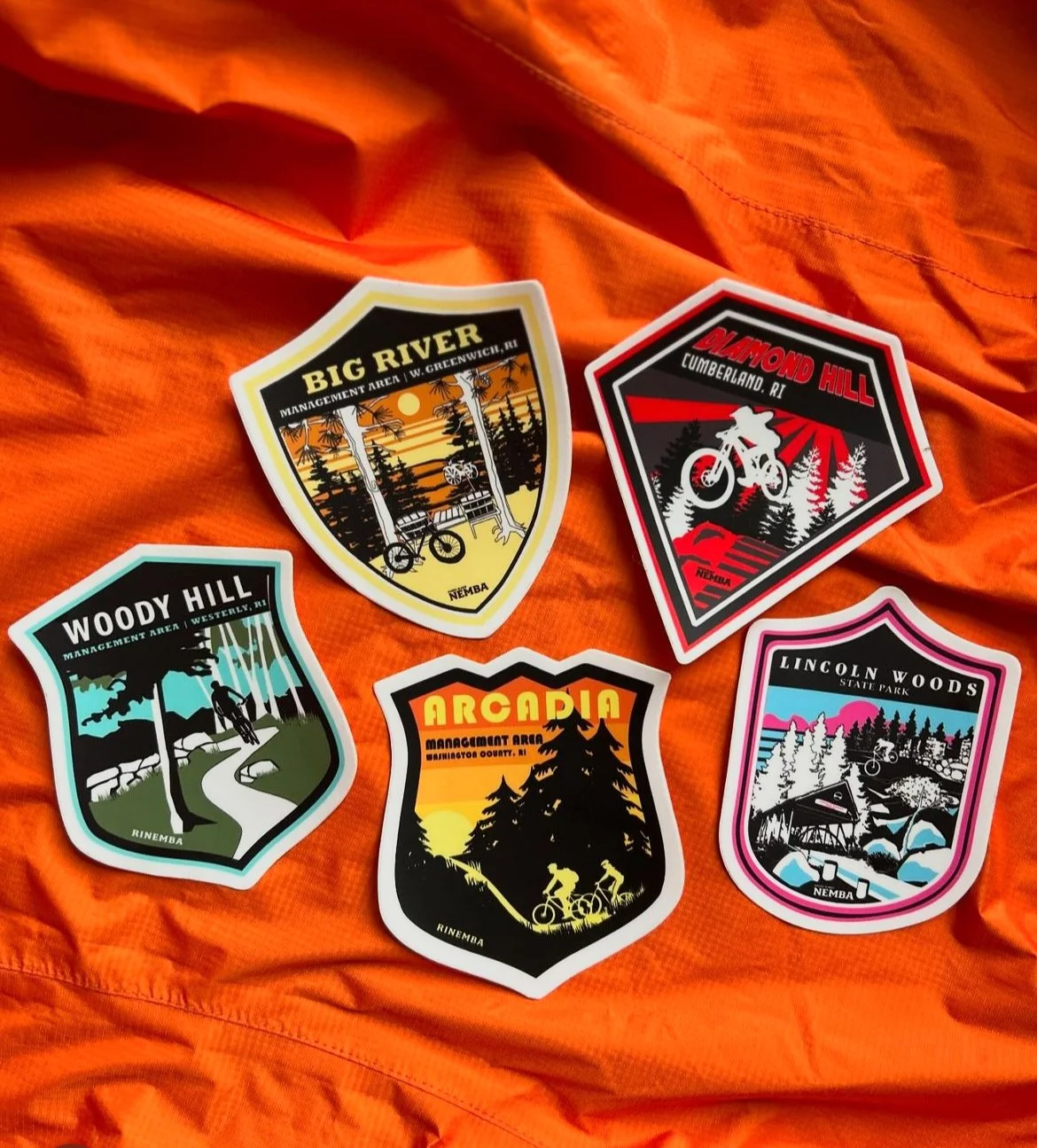 Ride Area Stickers — RINEMBA