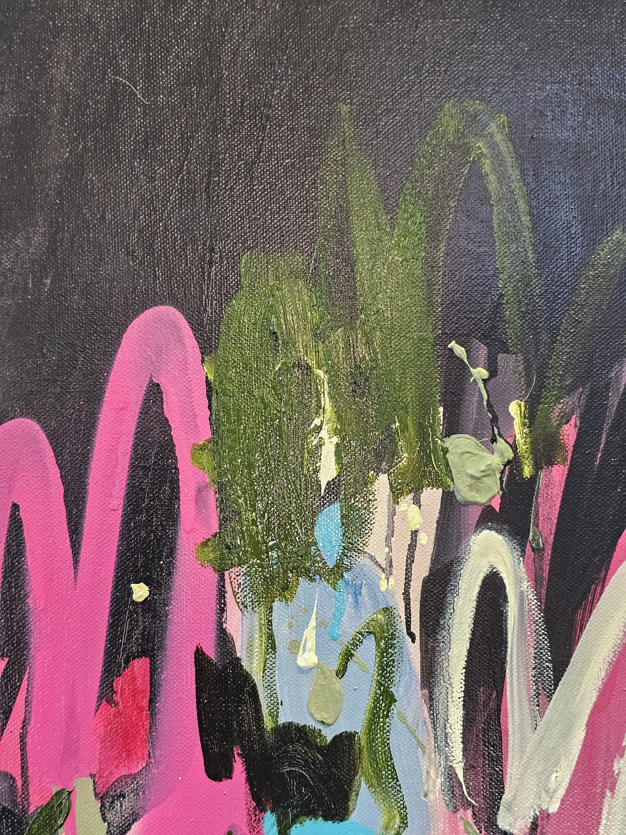 Seventh Circle Artworks Clare Chinnery oil spray paint original Time Won’t take My Love Away detail 2.jpg (Copy)