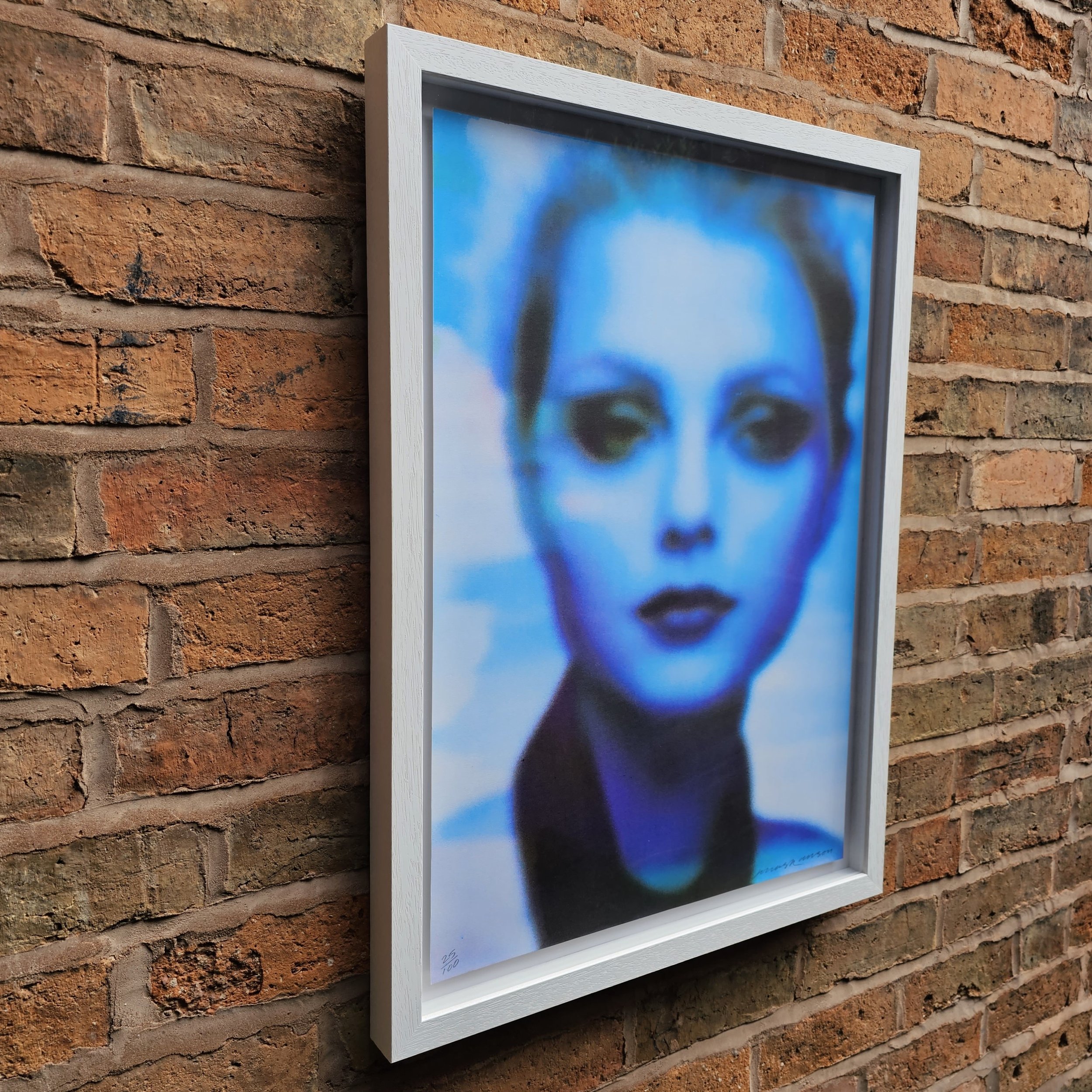 JONAS RANSON BLURRED GIRL II SEVENTH CIRCLE ARTWORKS AESTHETICS FRAMED II.jpg