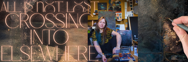 contemporay mixed media artist hannah pugh debut collection at seventh circle gallery birmingham