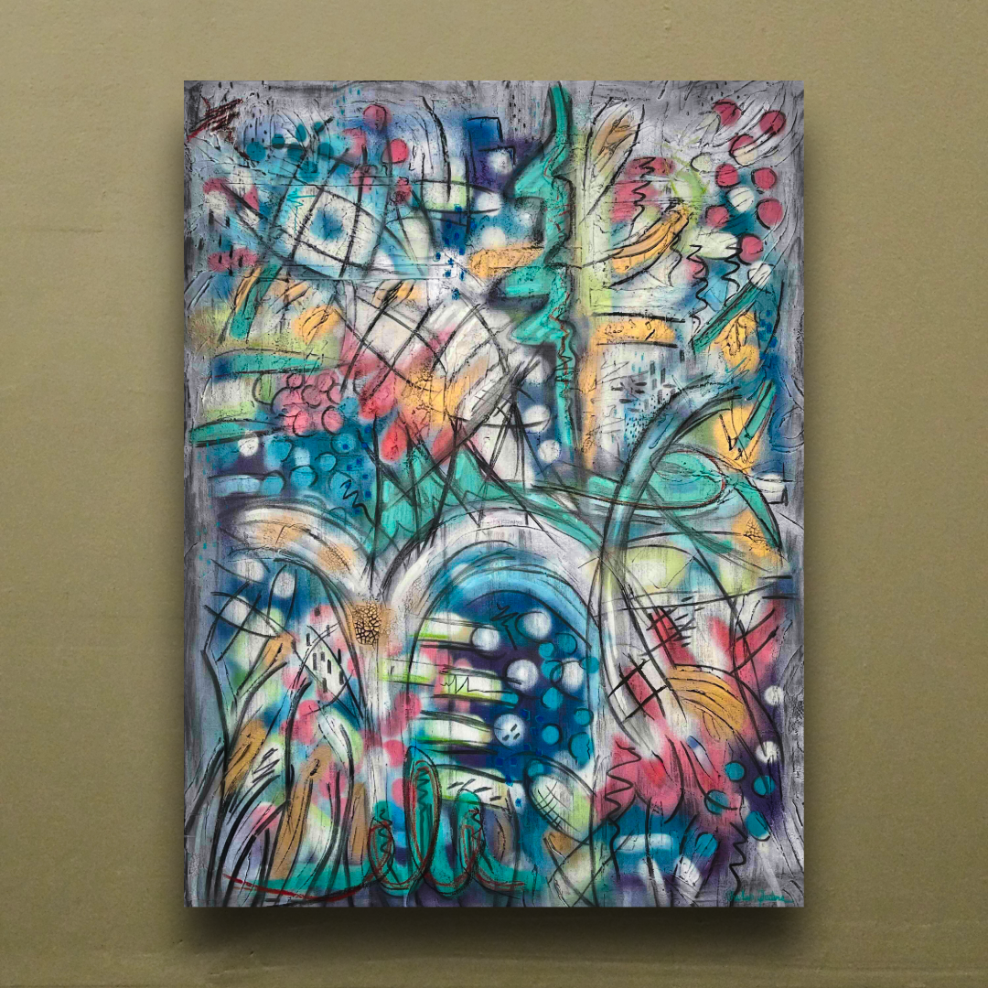 seventh circle Charles Pedone original art jungle out there.png